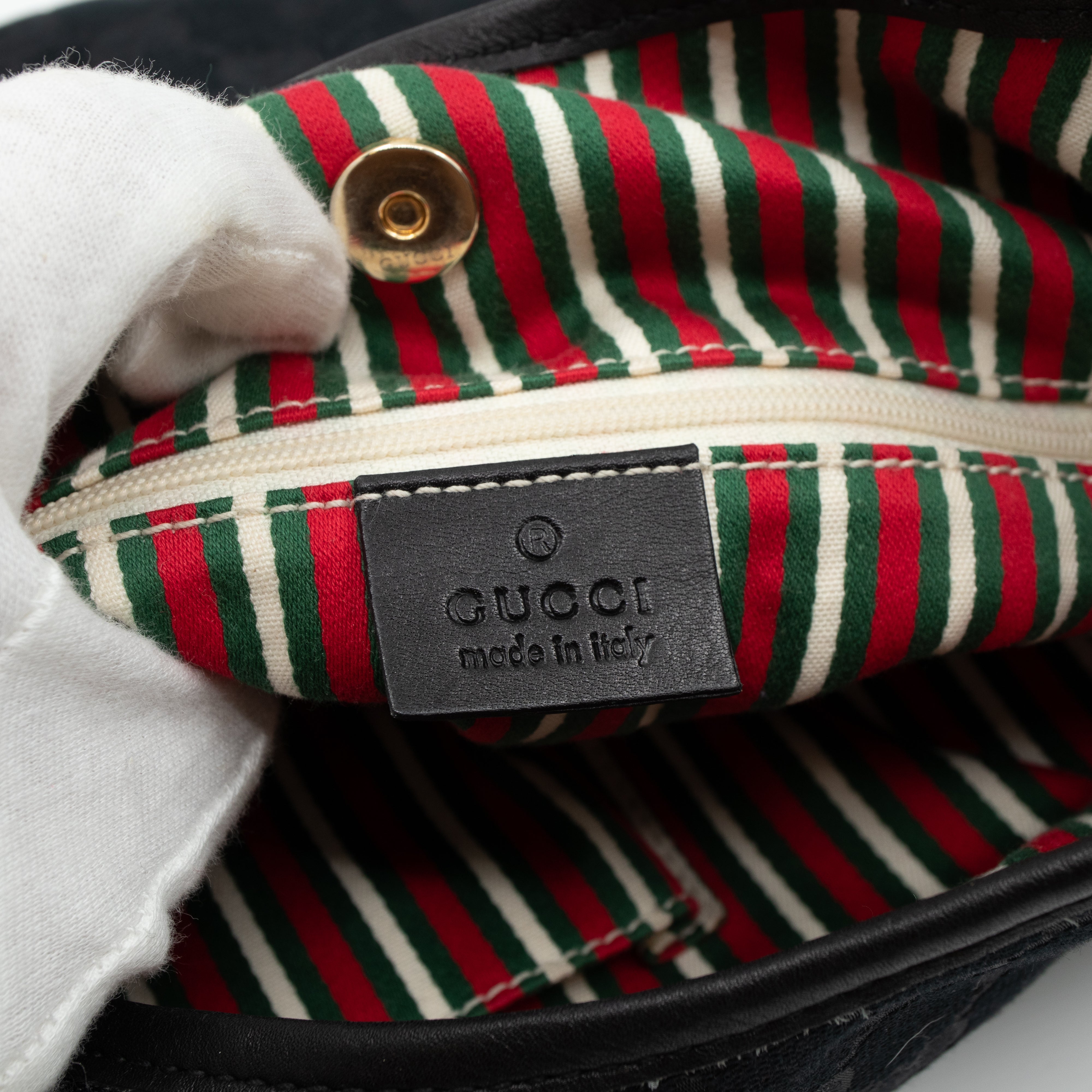 Britt Medium Hobo Black Canvas