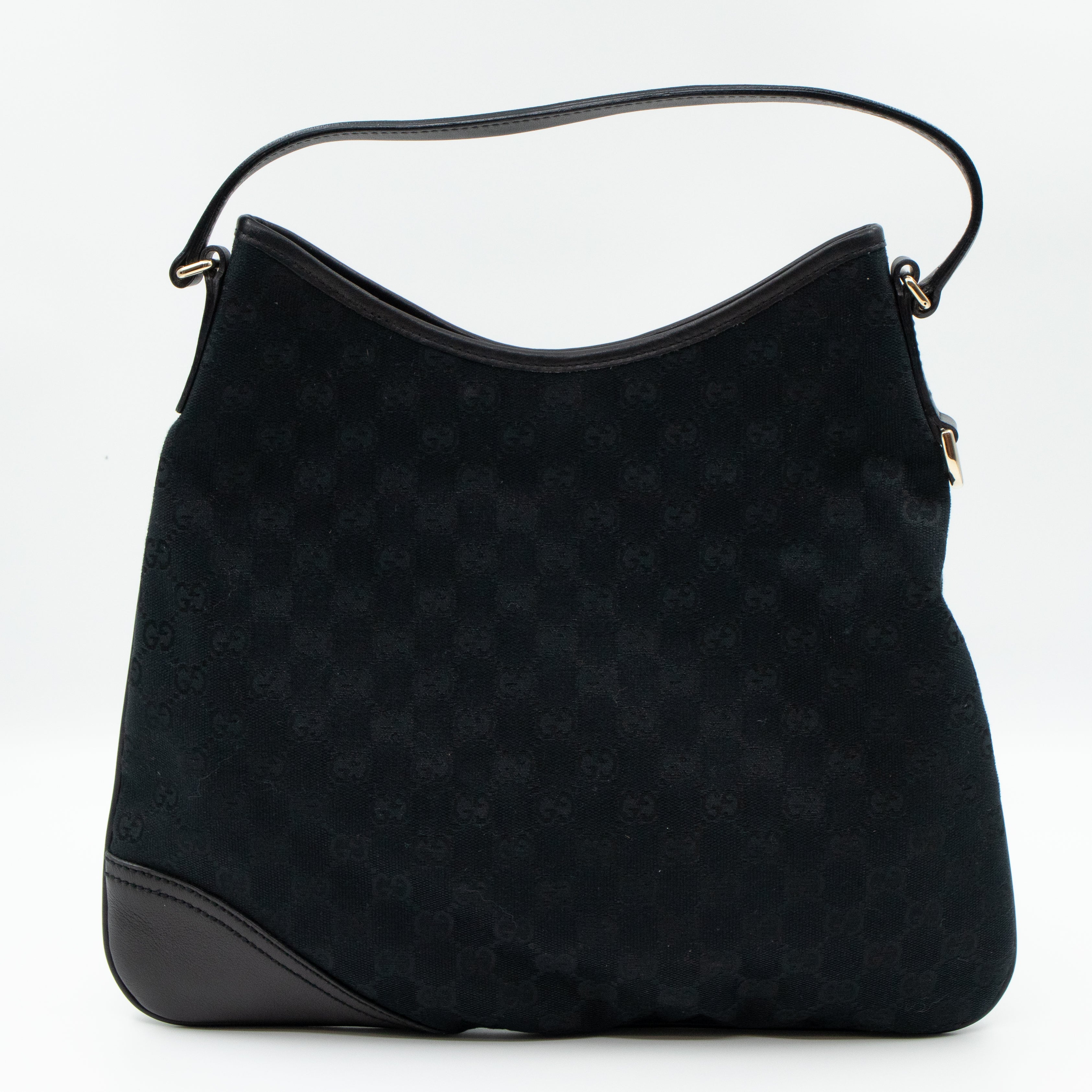 Britt Medium Hobo Black Canvas