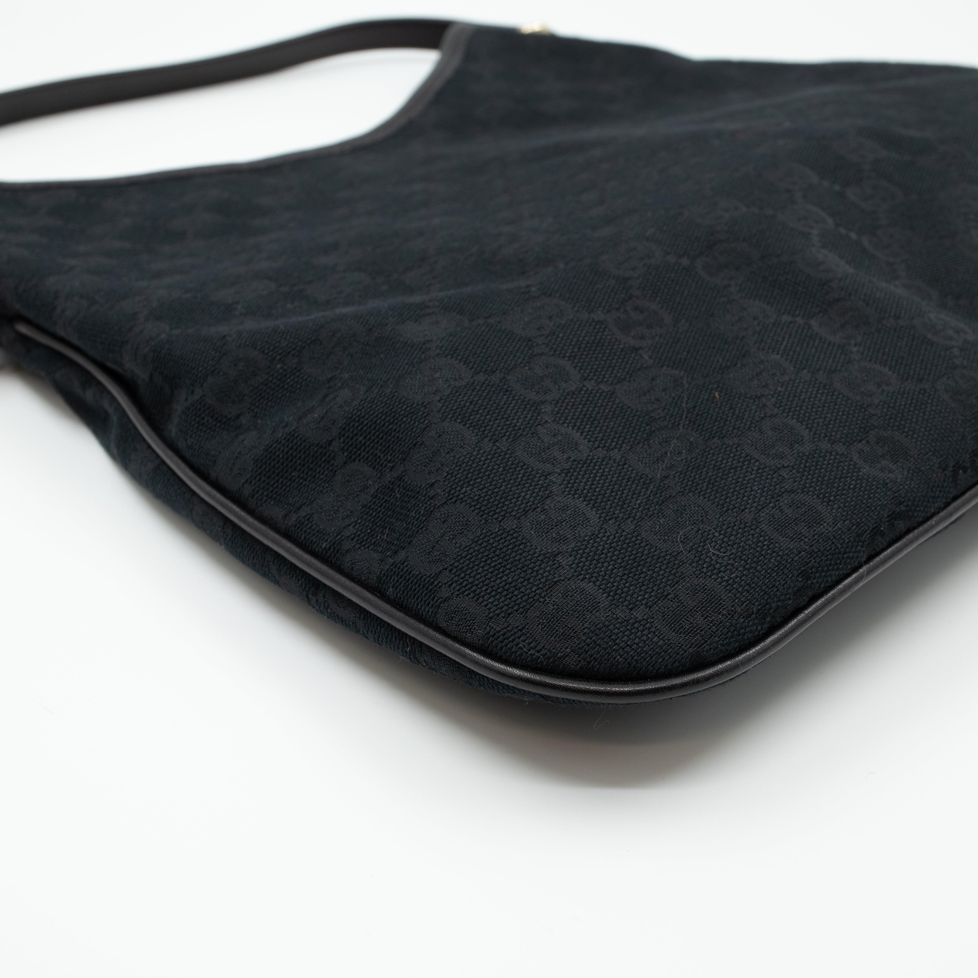 Britt Medium Hobo Black Canvas