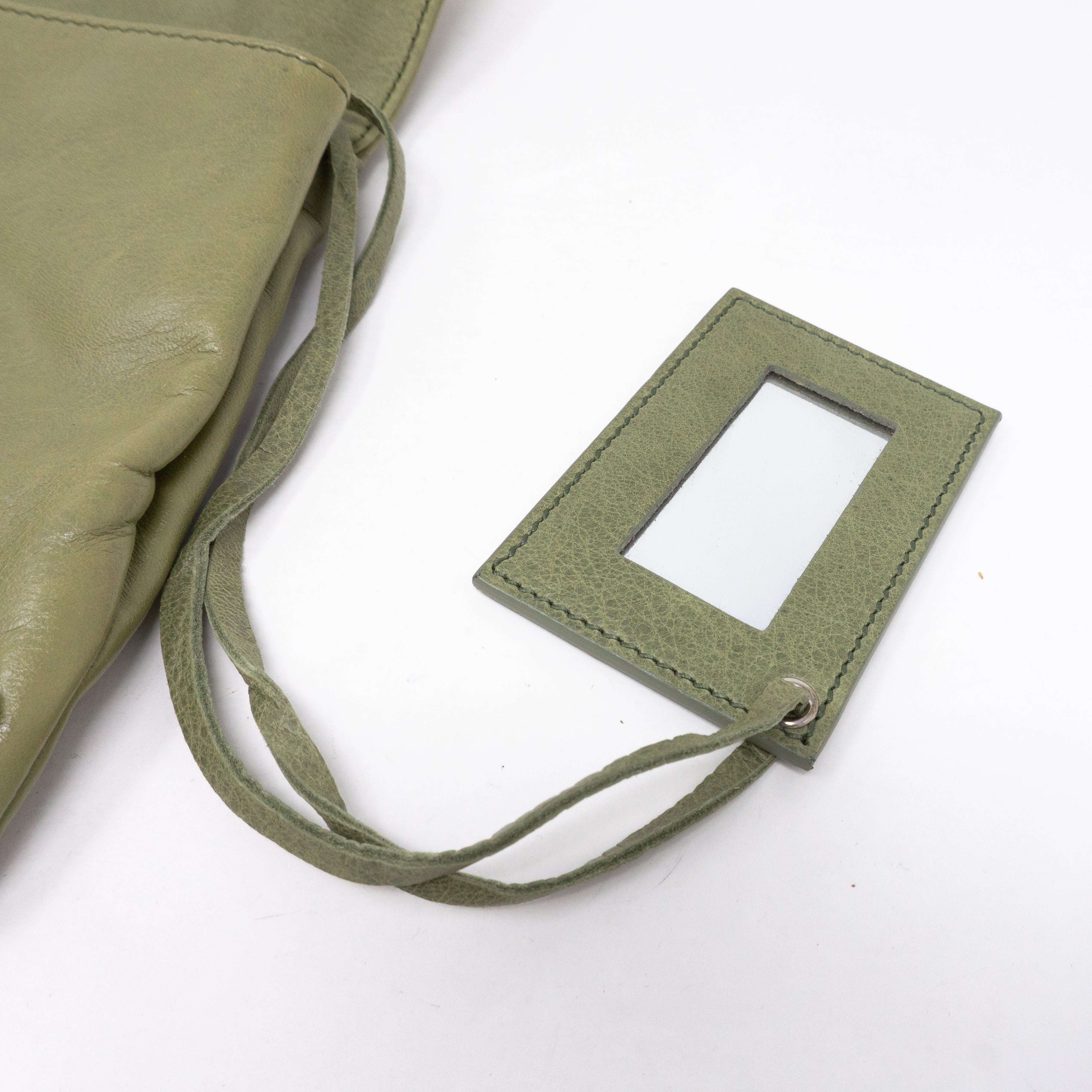 Giant Envelope Clutch Green