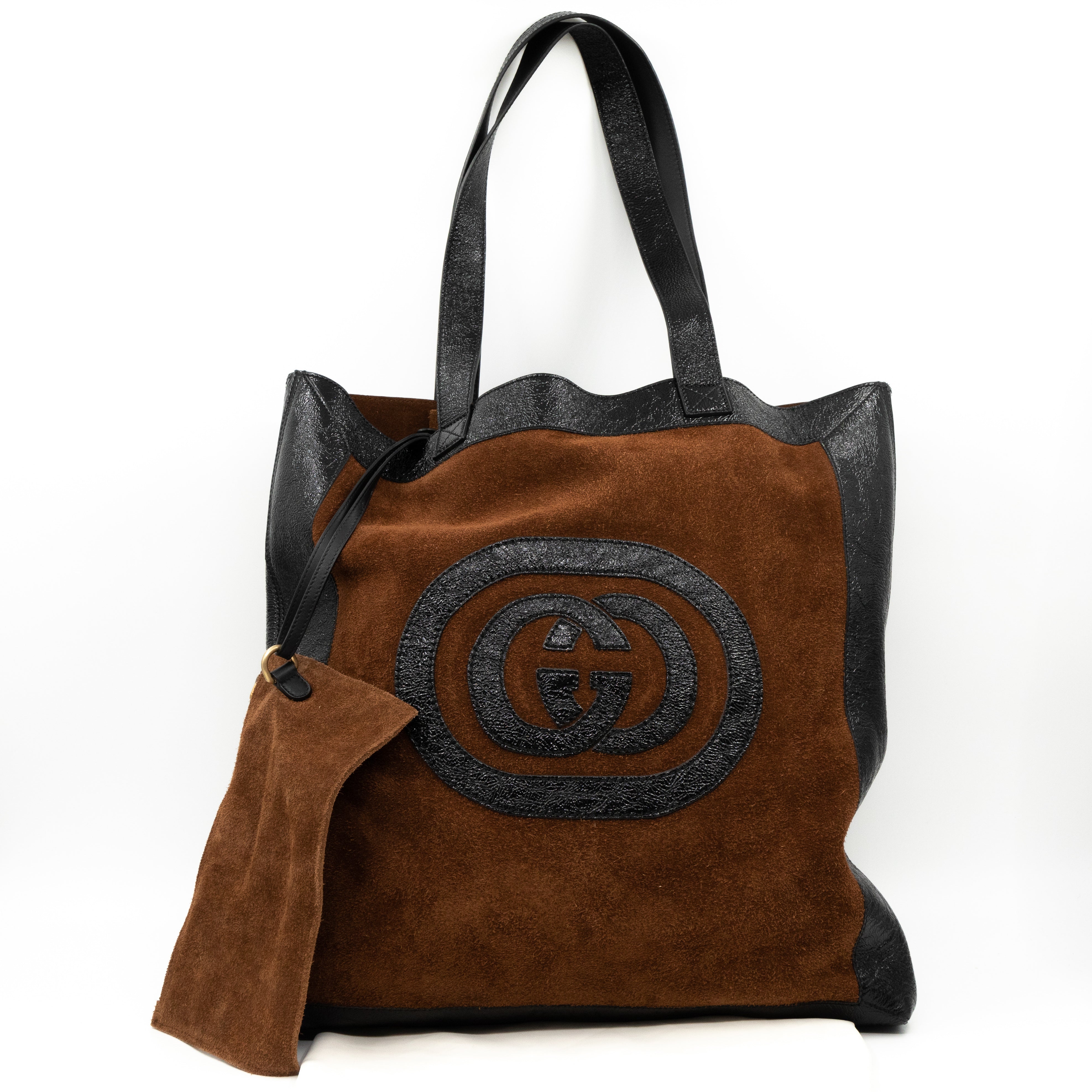 Ophidia Soft Large Tote Suede