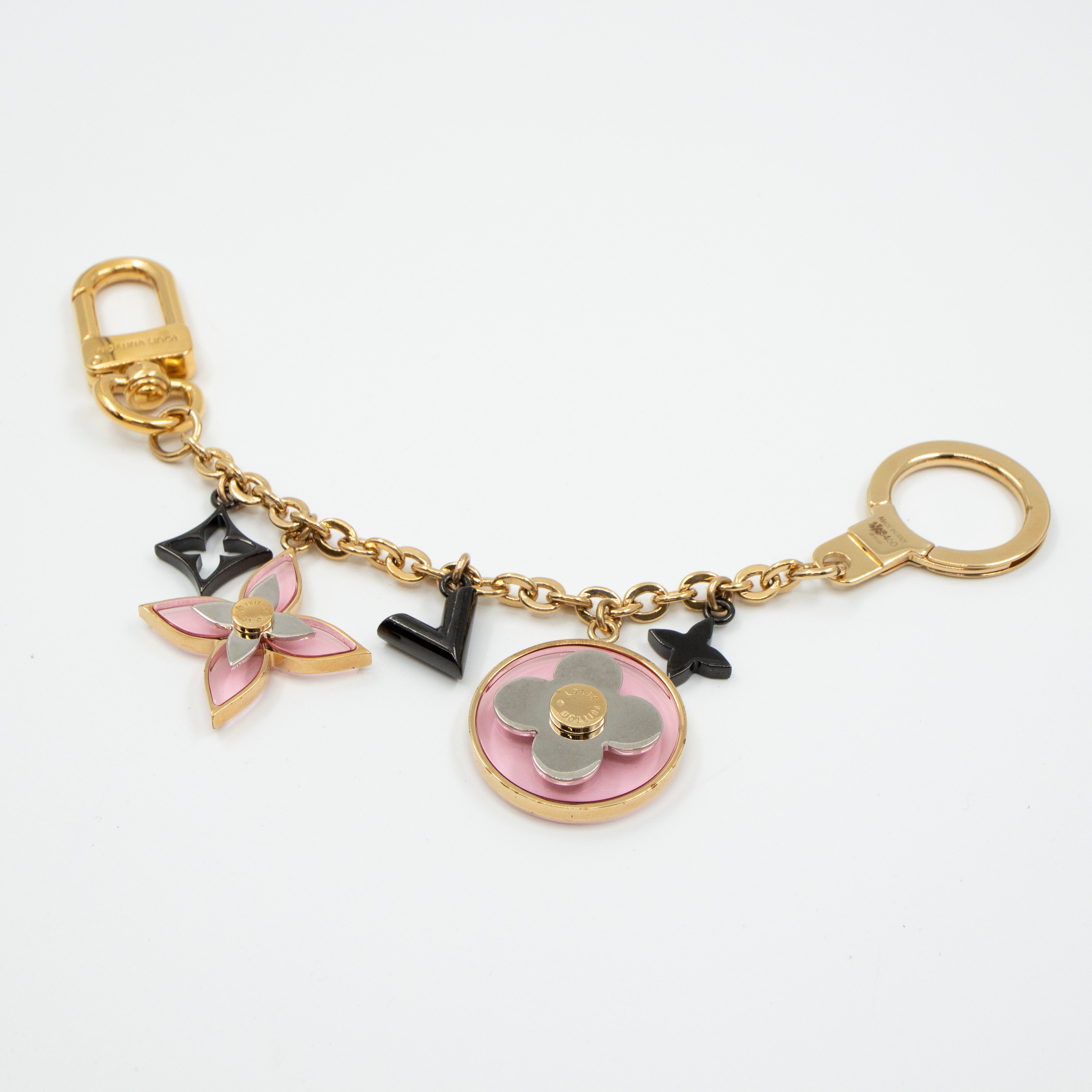 Blooming Flowers Bag Charm Chain