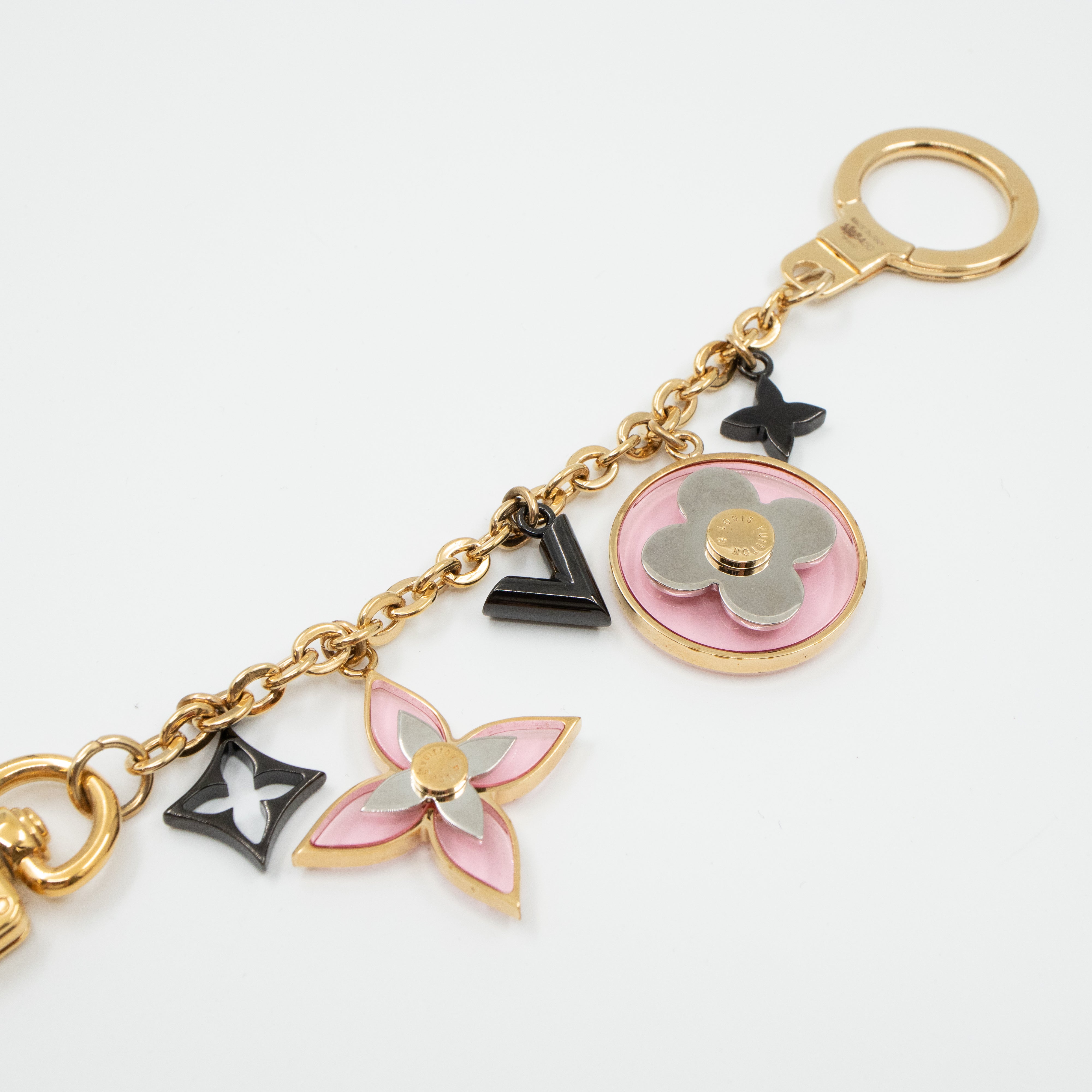 Blooming Flowers Bag Charm Chain