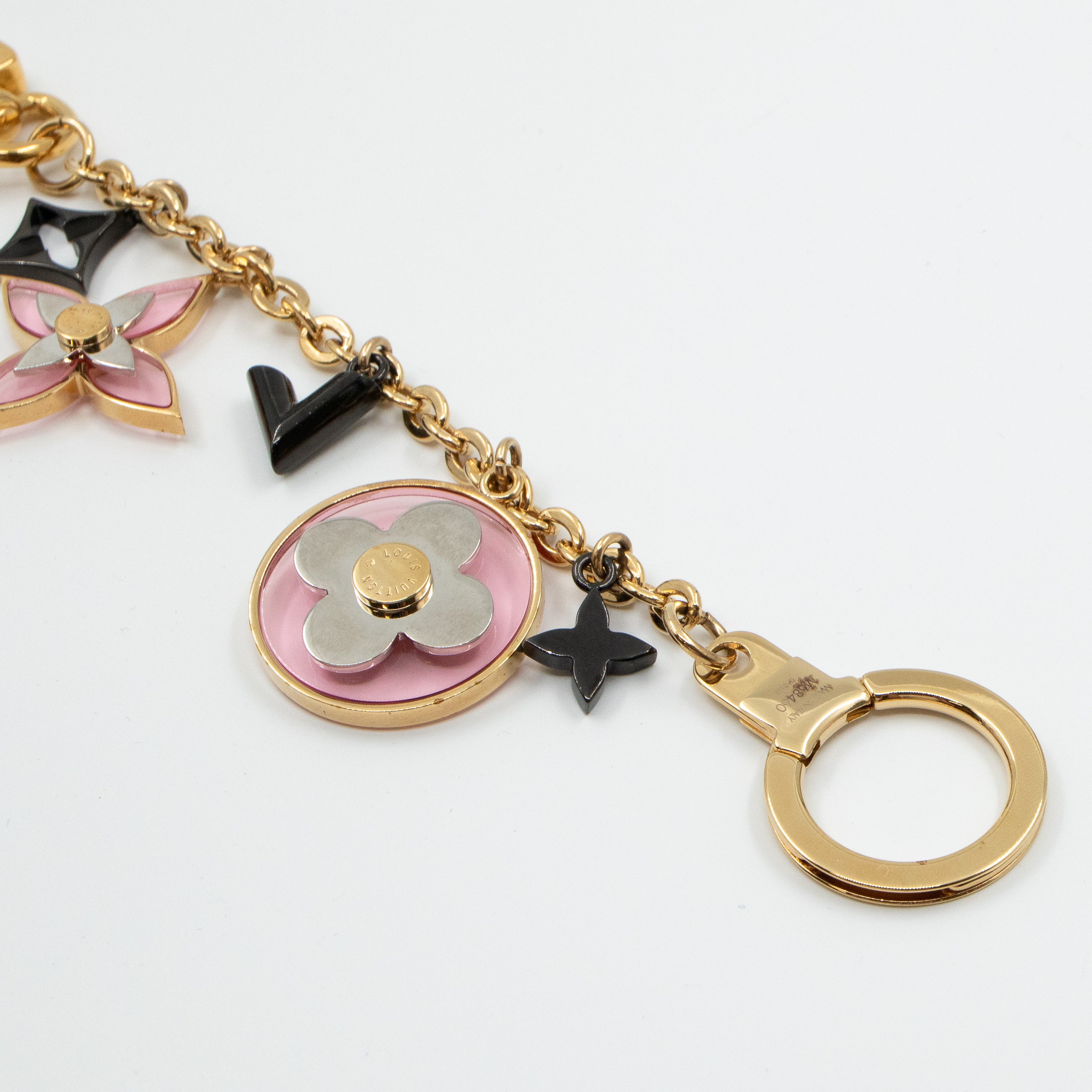 Blooming Flowers Bag Charm Chain
