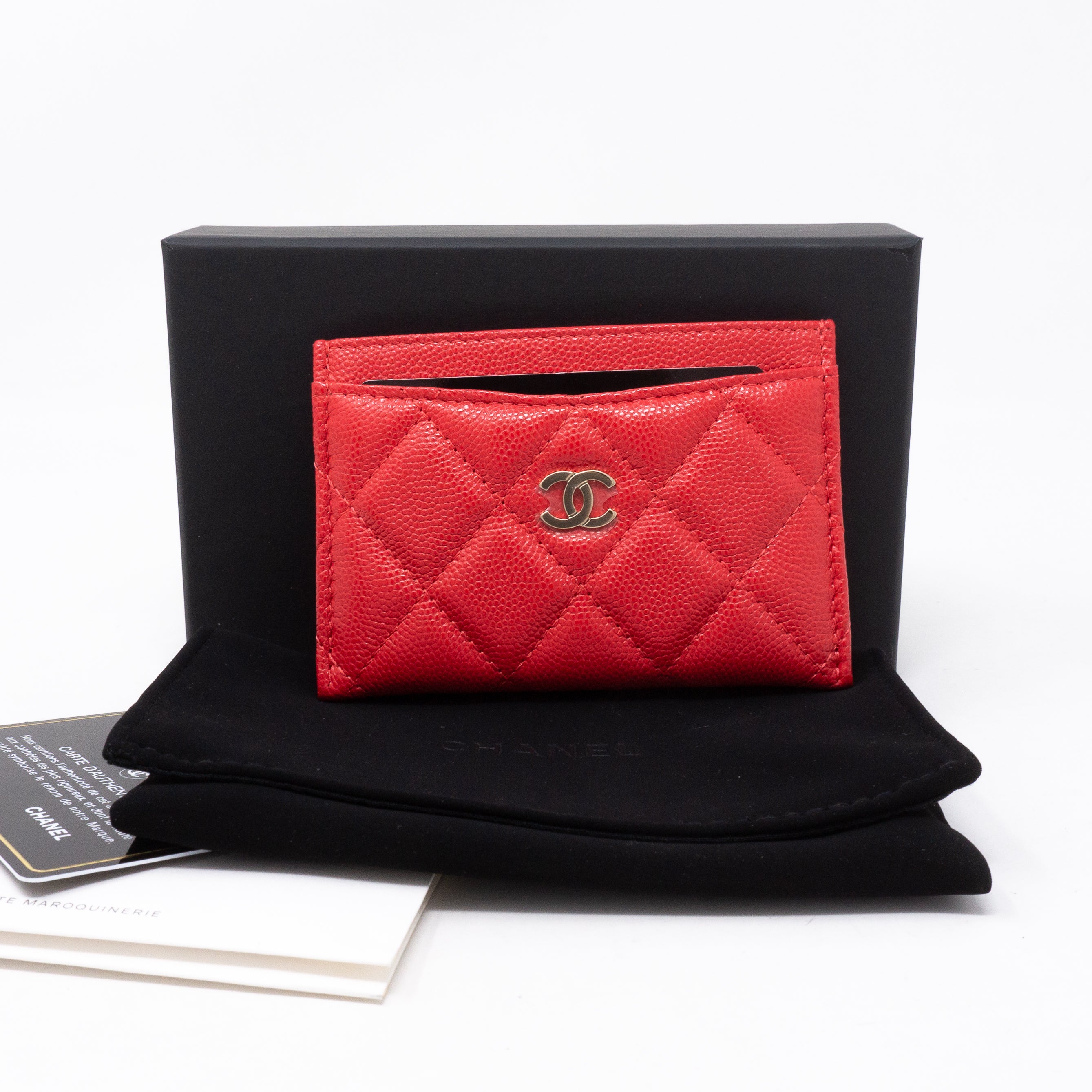 Card Holder Coral Caviar