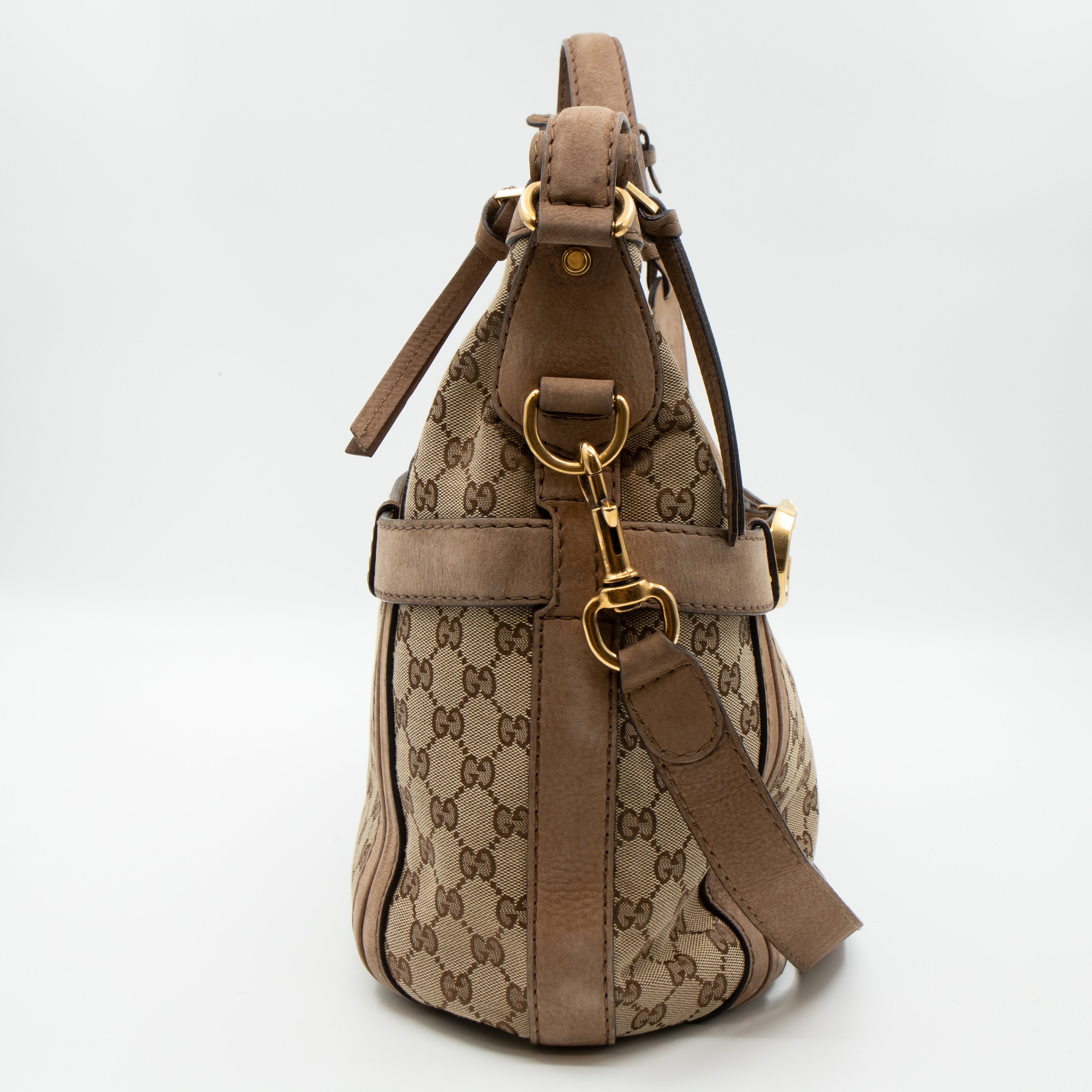 GG Running Hobo Bag Beige
