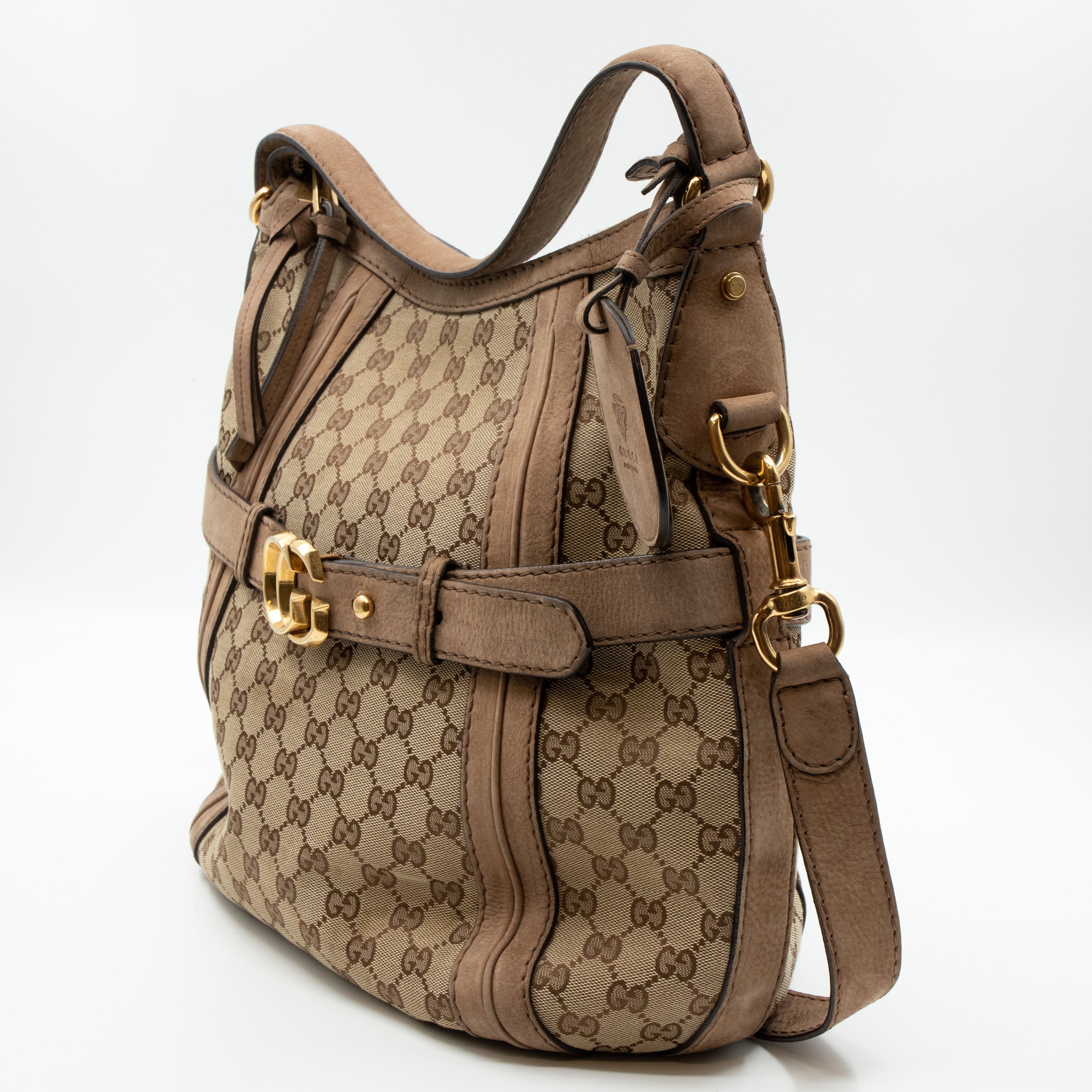 GG Running Hobo Bag Beige