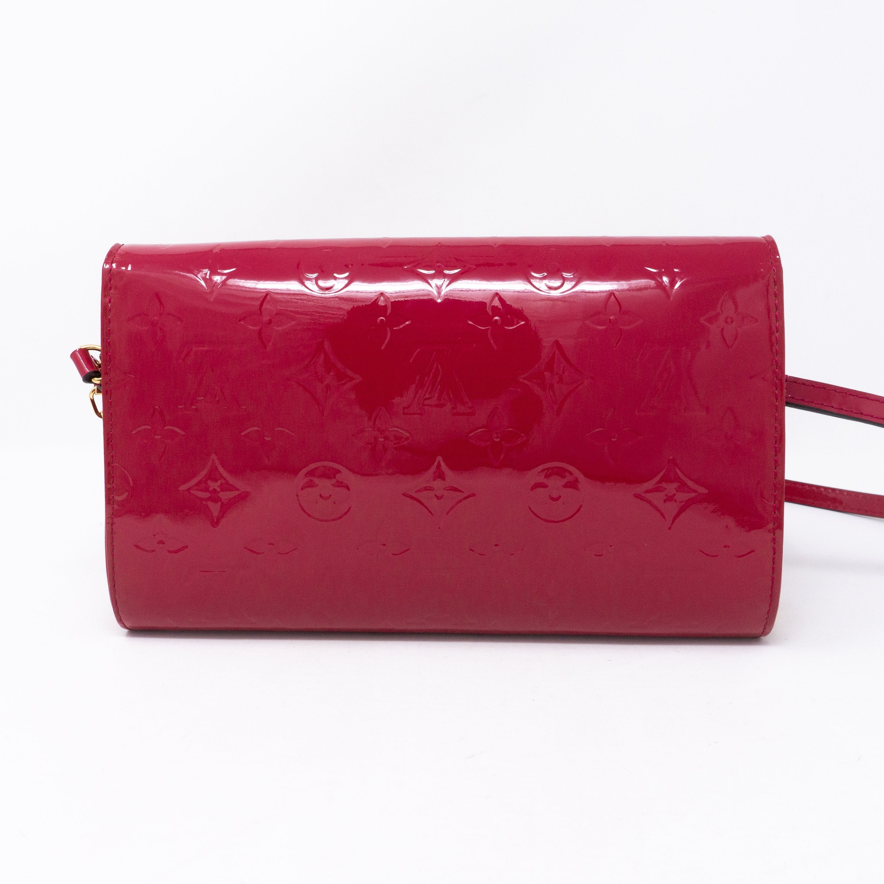 Ana Clutch Vernis Indian Rose