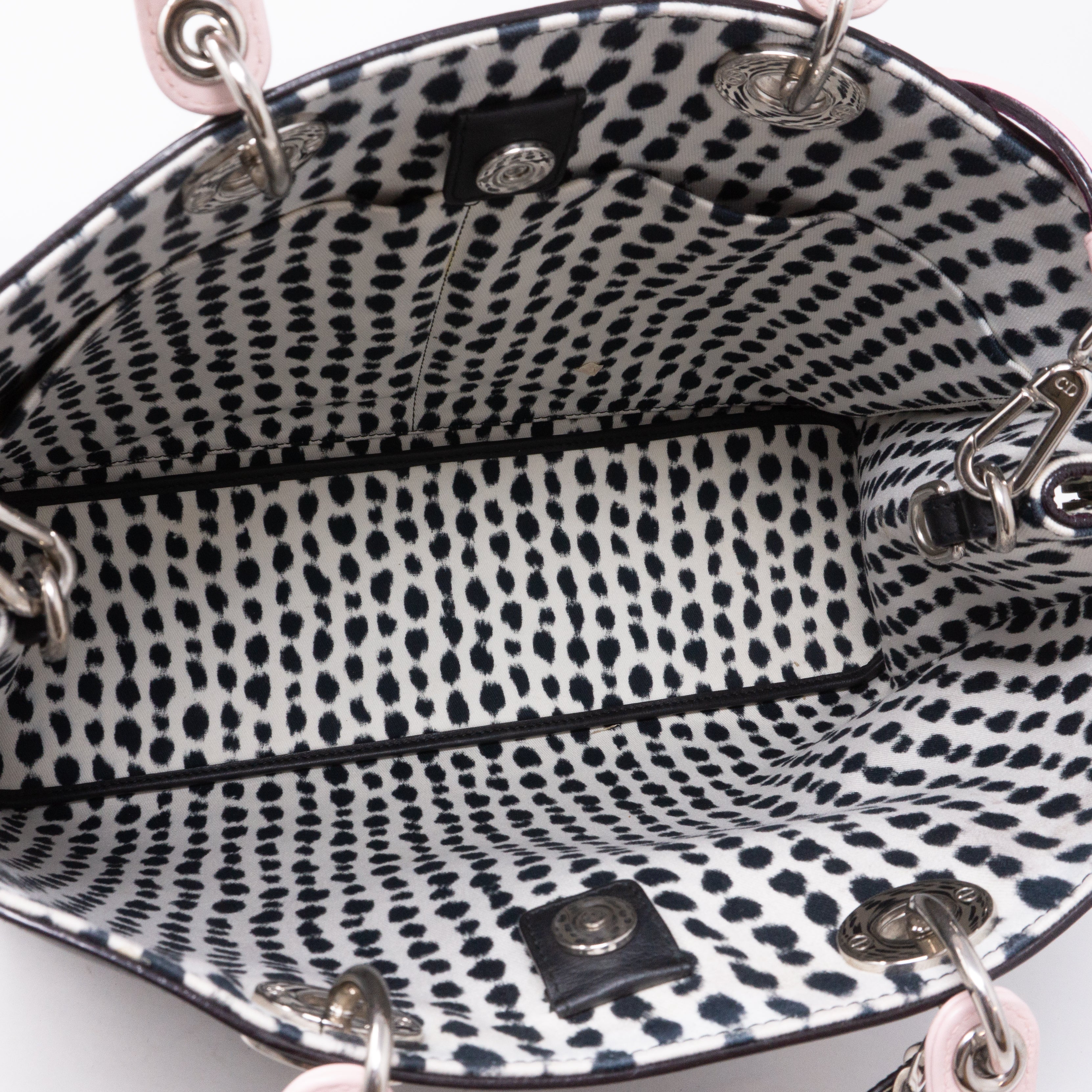 Diorissimo Black & Pink Leather with Python