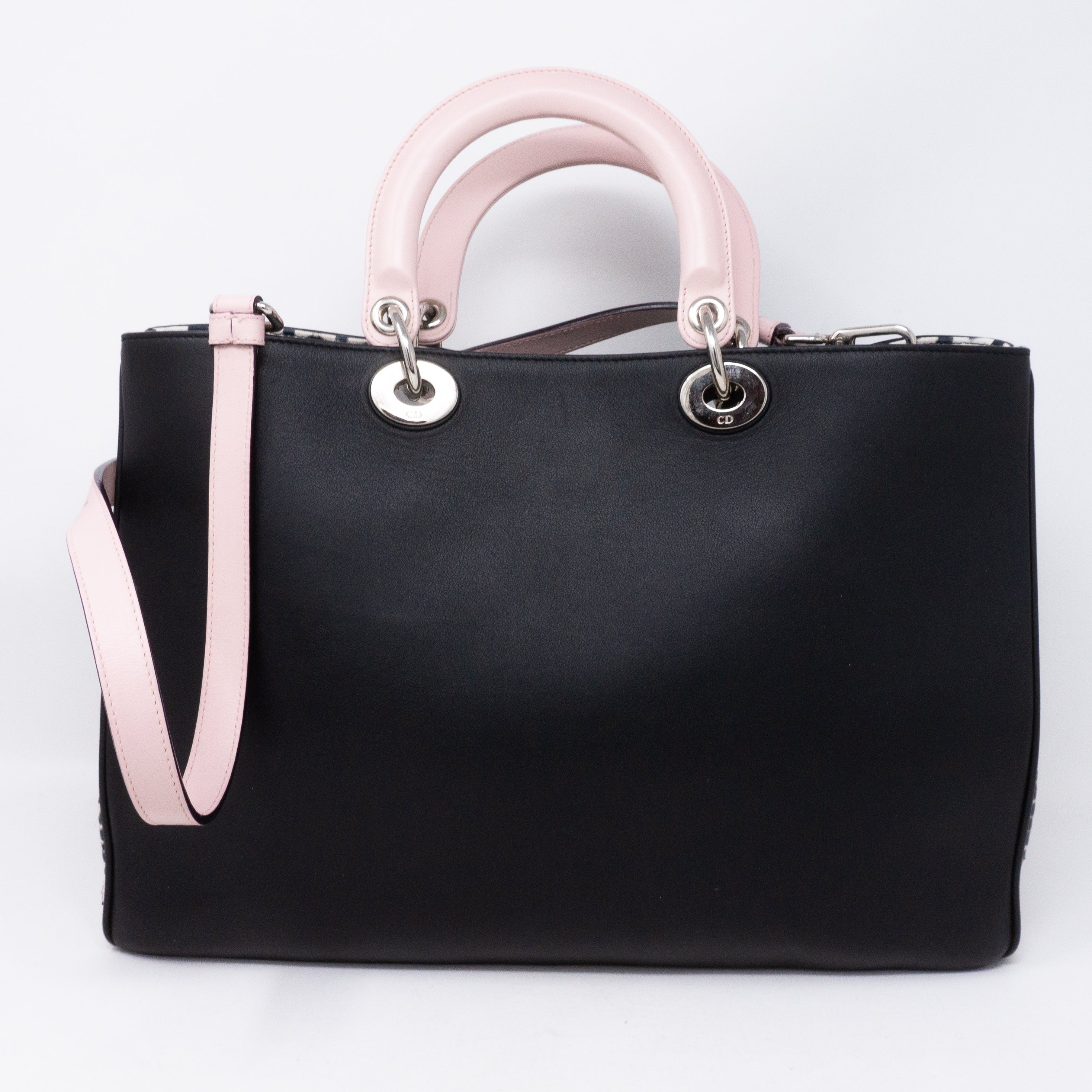 Diorissimo Black & Pink Leather with Python