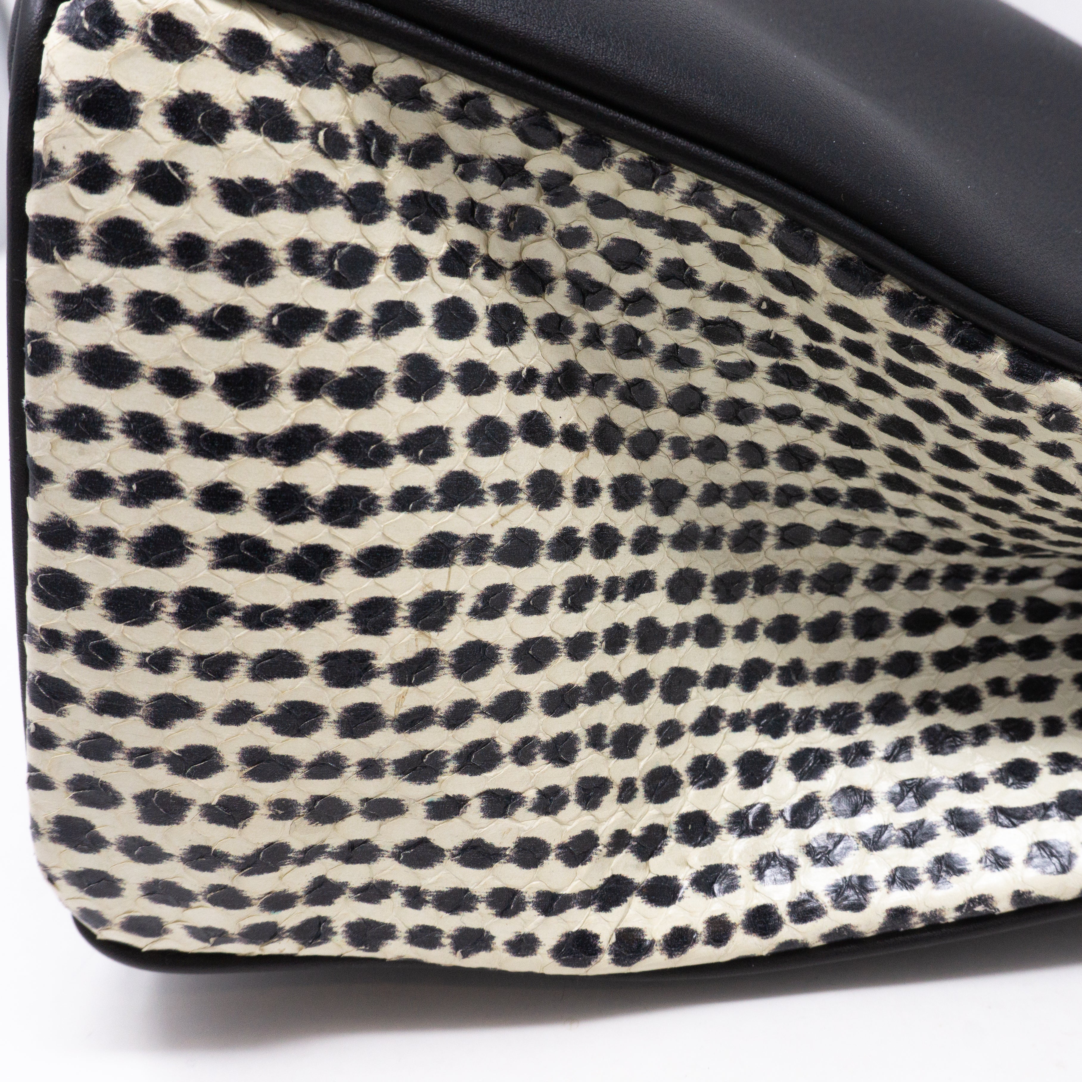 Diorissimo Black & Pink Leather with Python