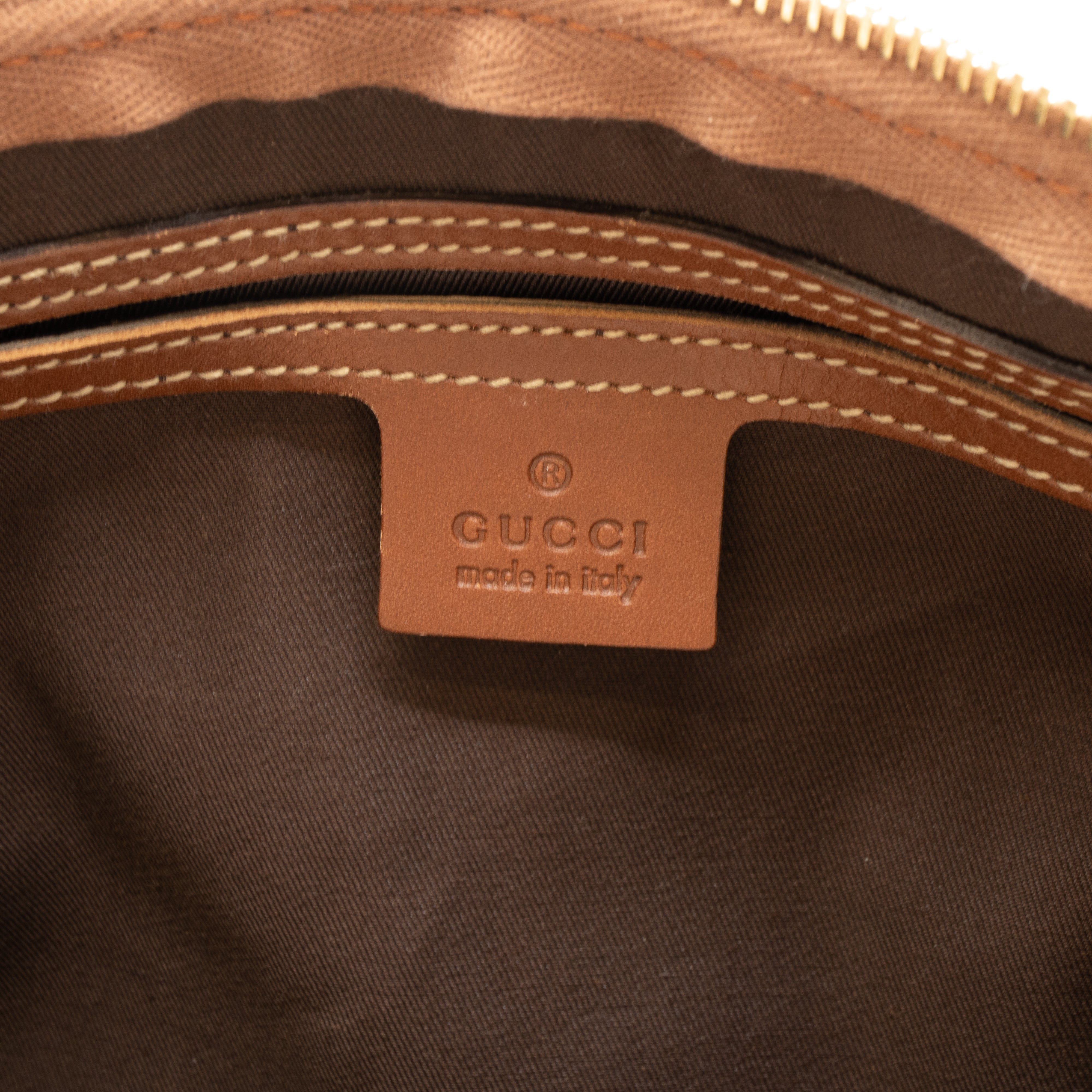 Joy Boston White Canvas Bag