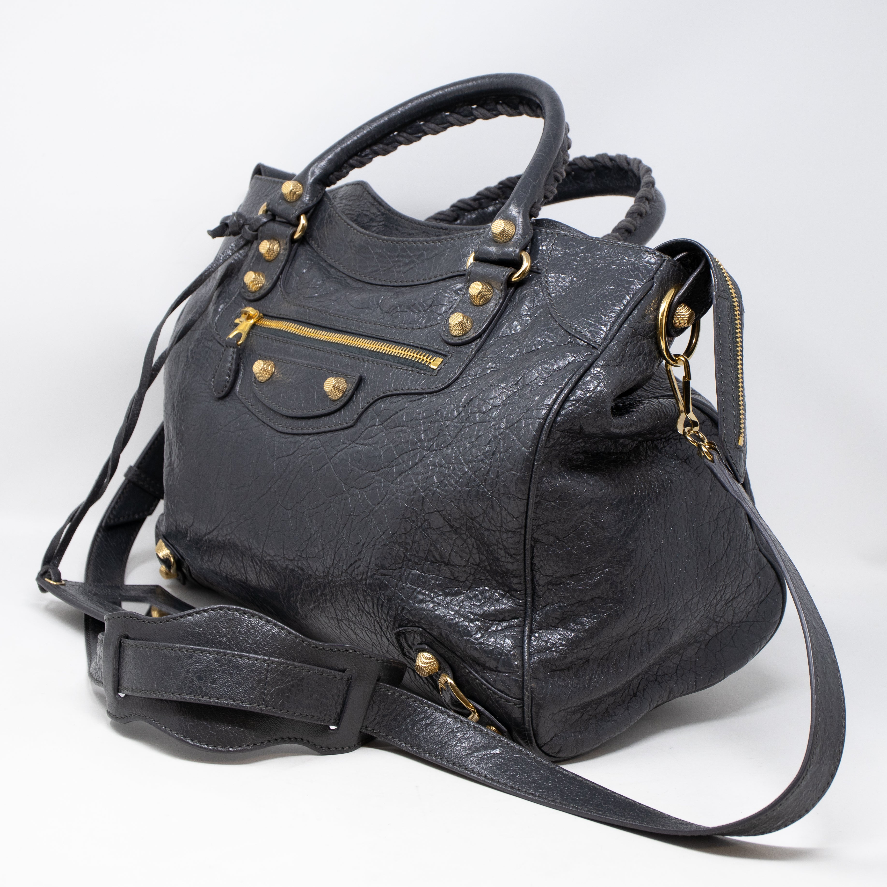 Classic Velo Giant Gray Leather