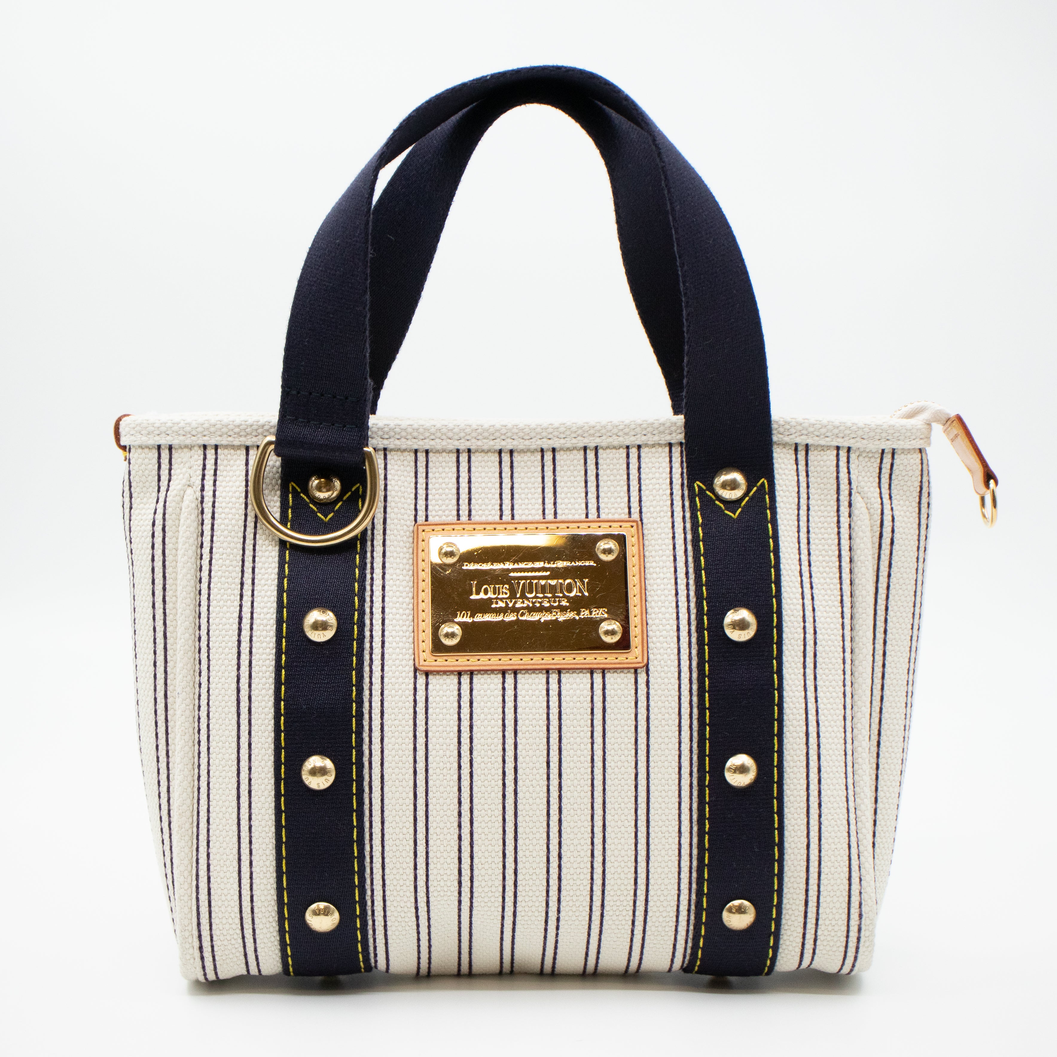 Antigua Cabas PM Navy Striped