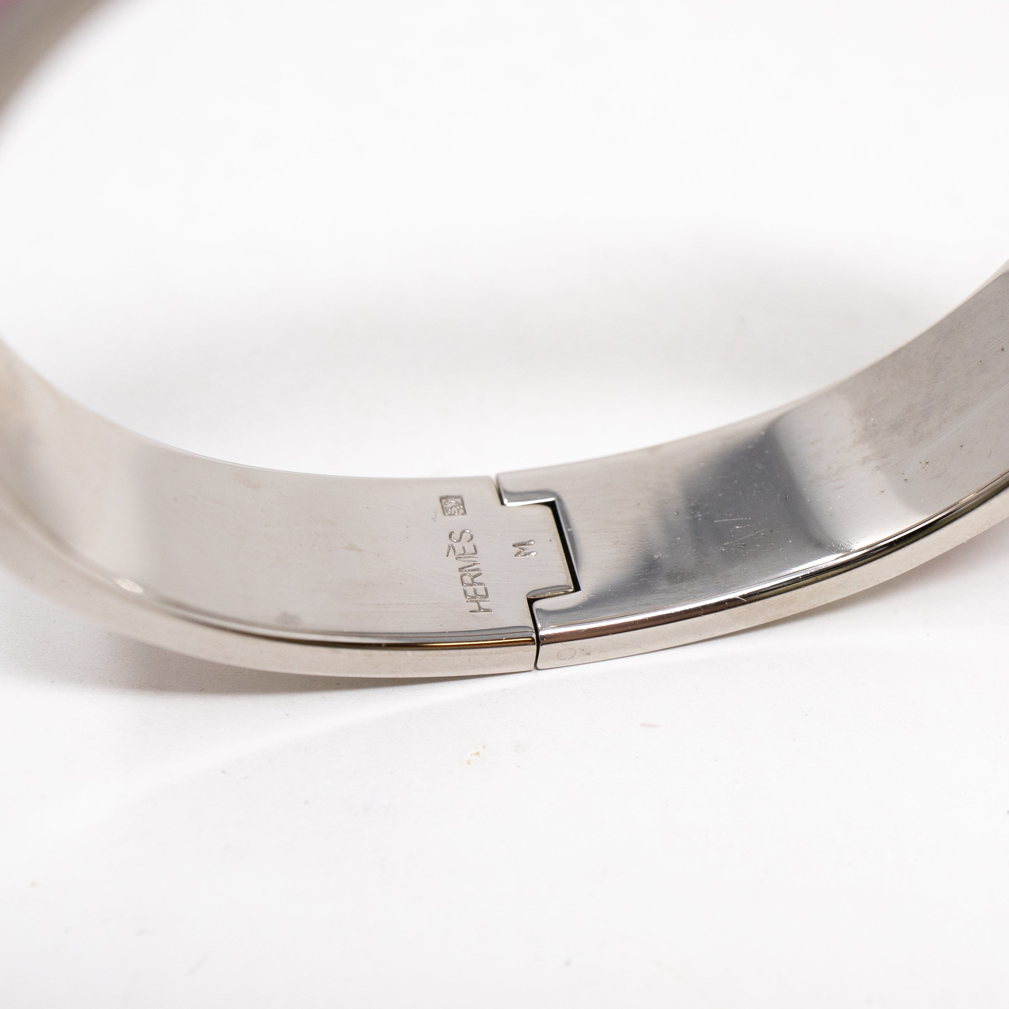Clic H Bracelet Narrow Lilac Silver