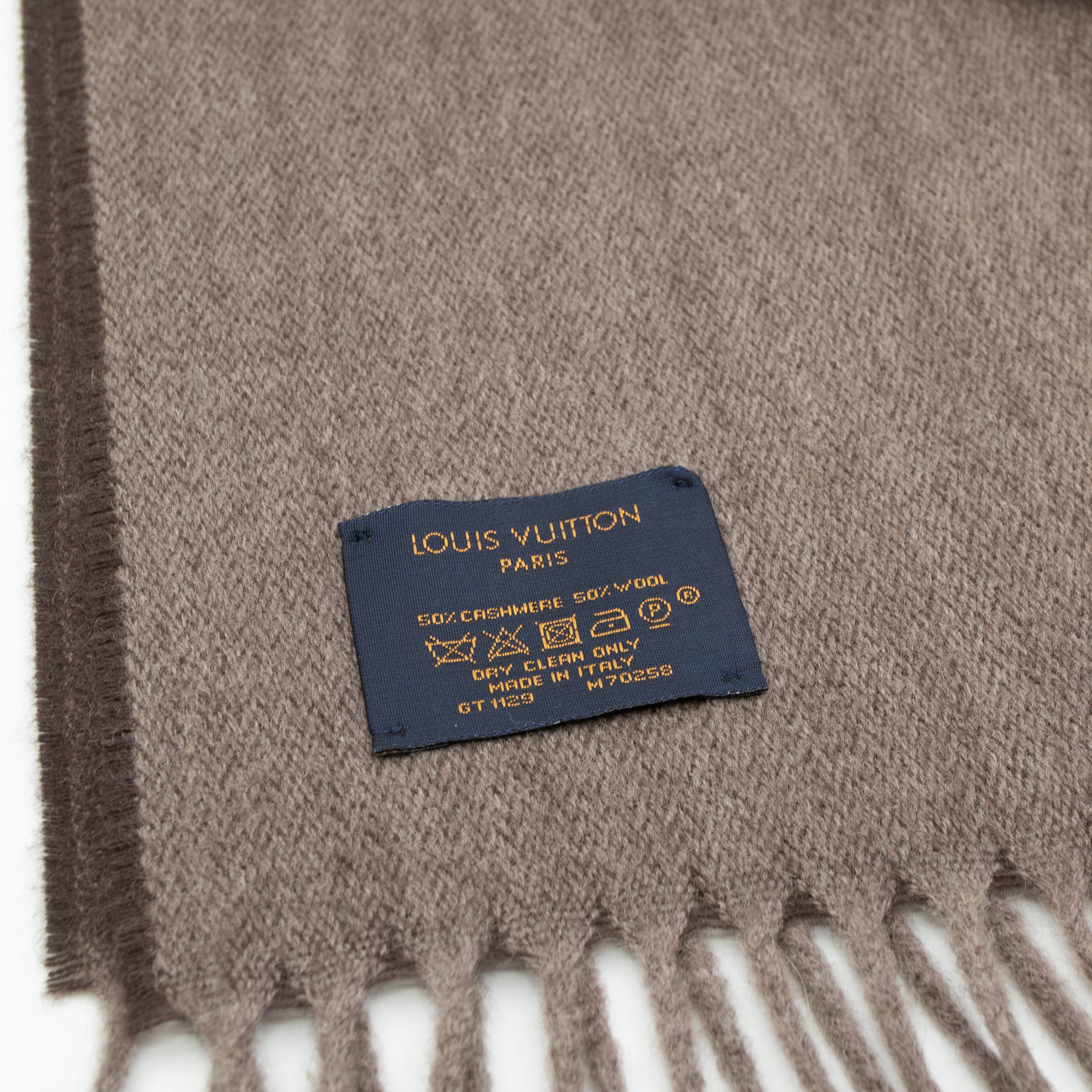 Monogram Gradient Scarf Hazelnut