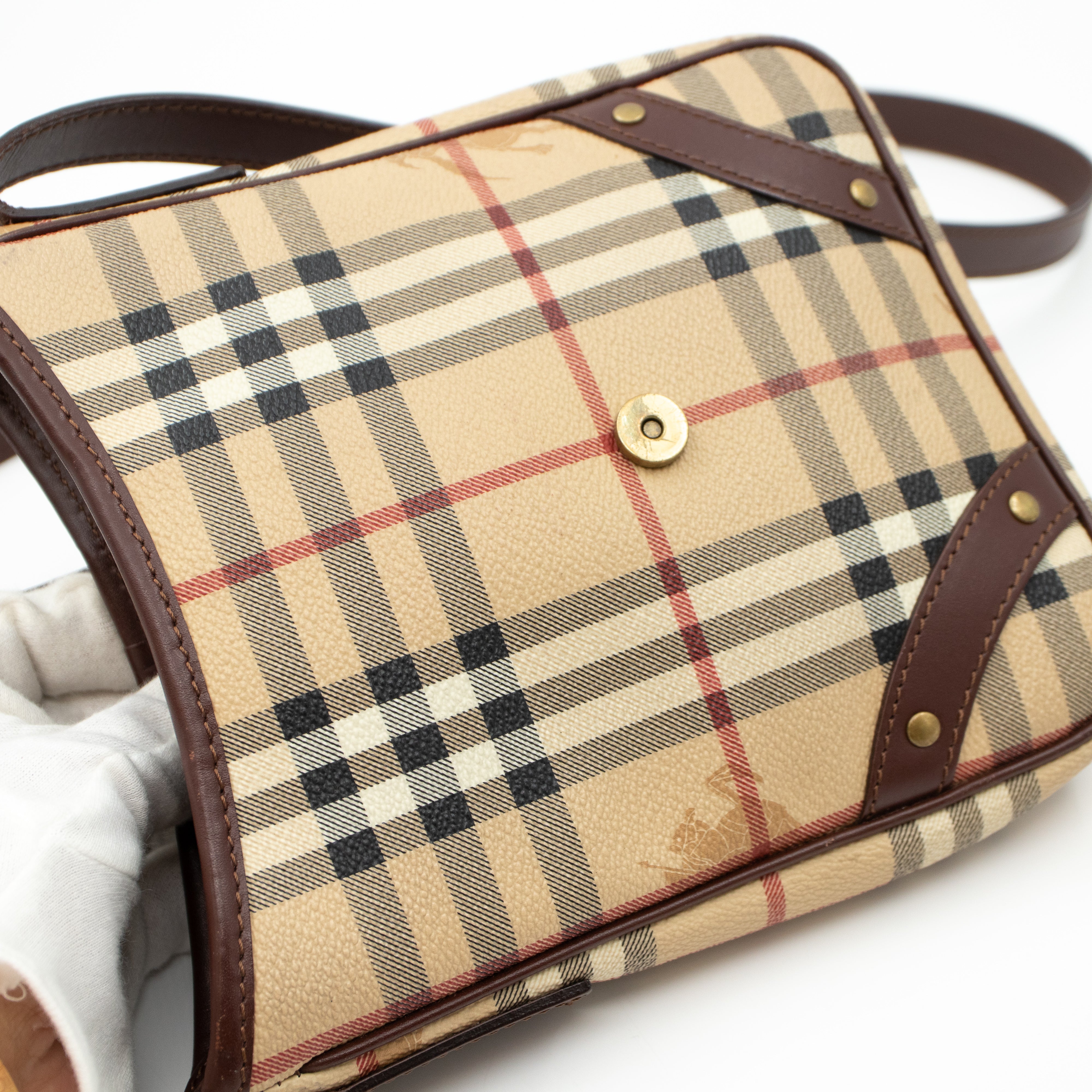 House Check Small Messenger Bag