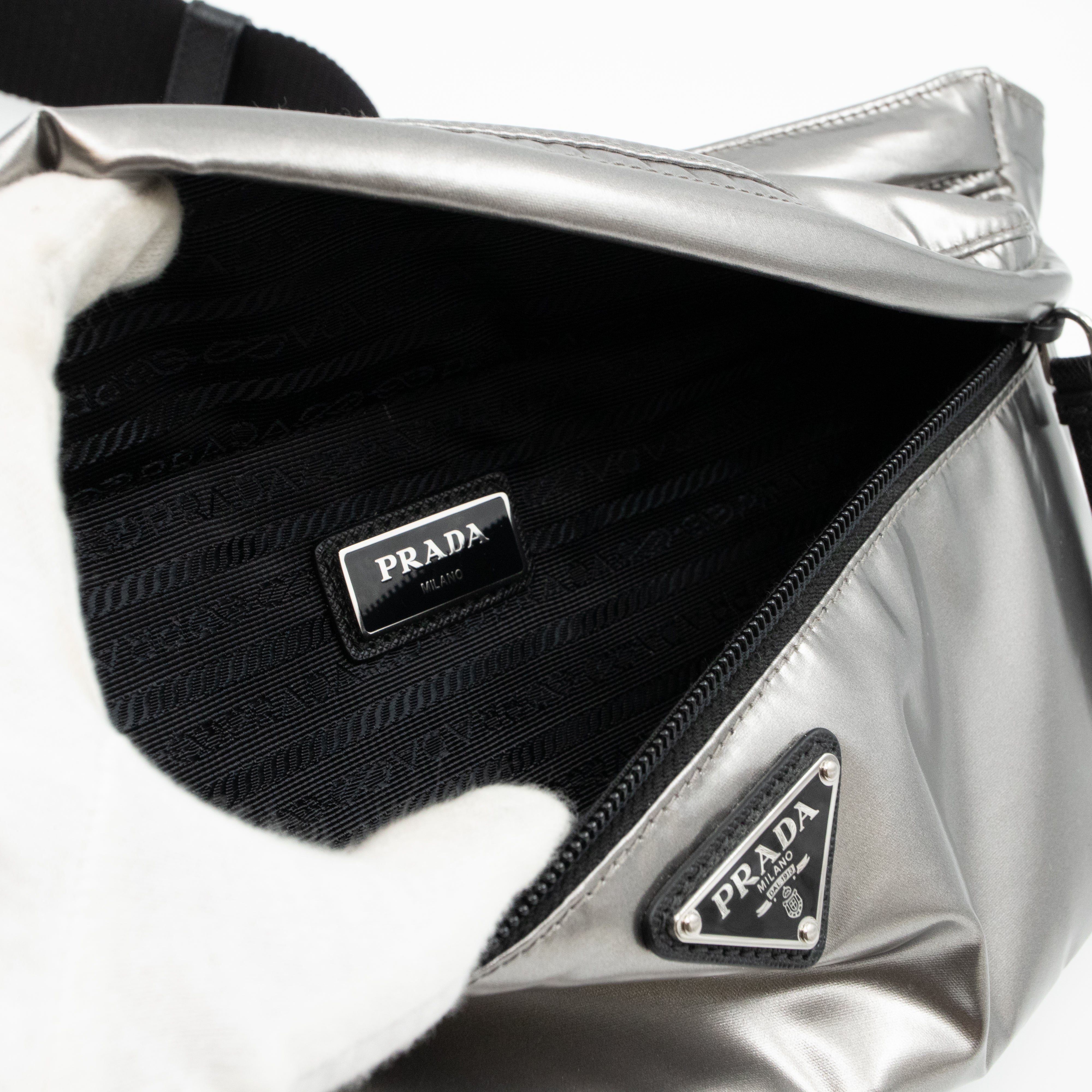 Belt Bag Iron Metallic Nylon