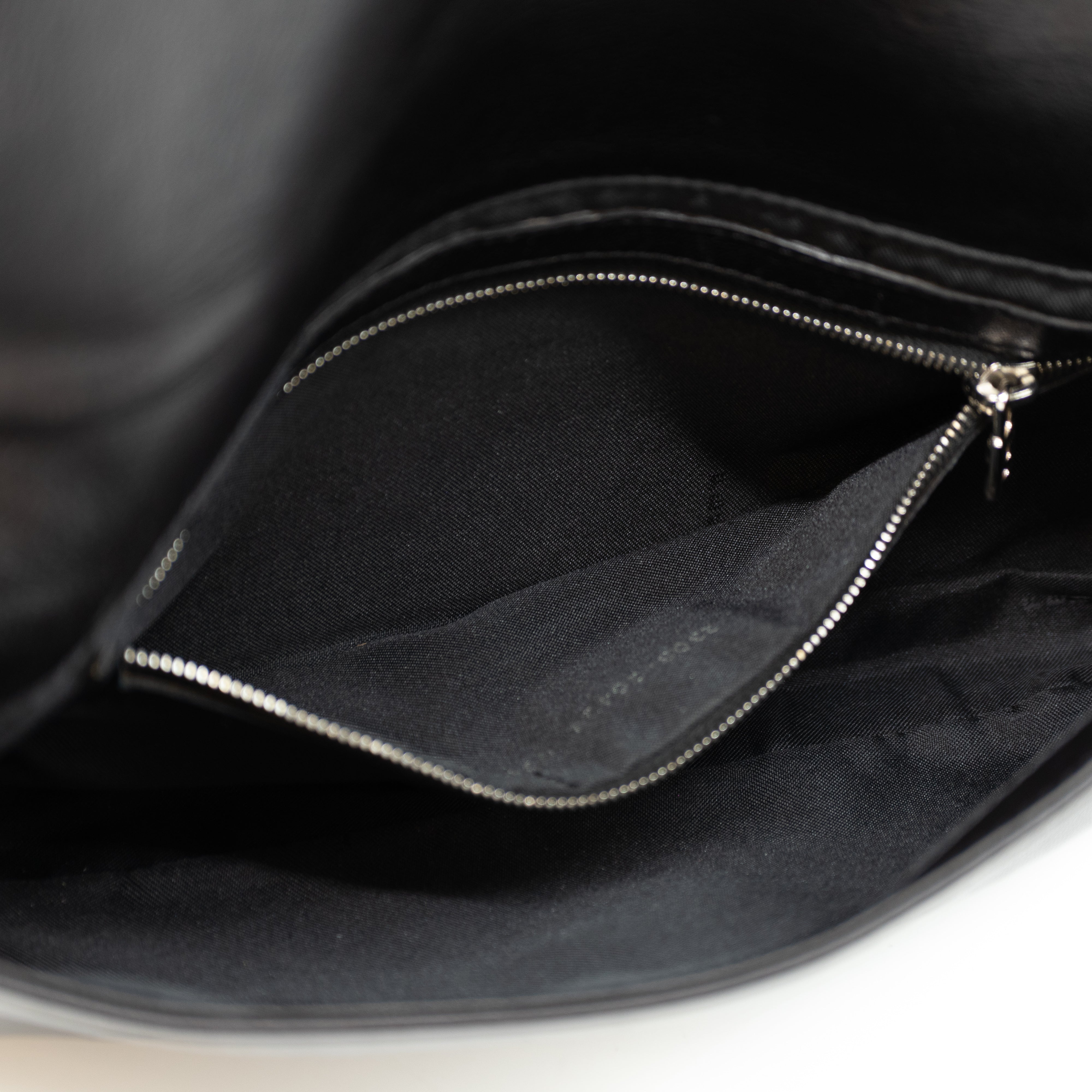 Baguette Black Leather