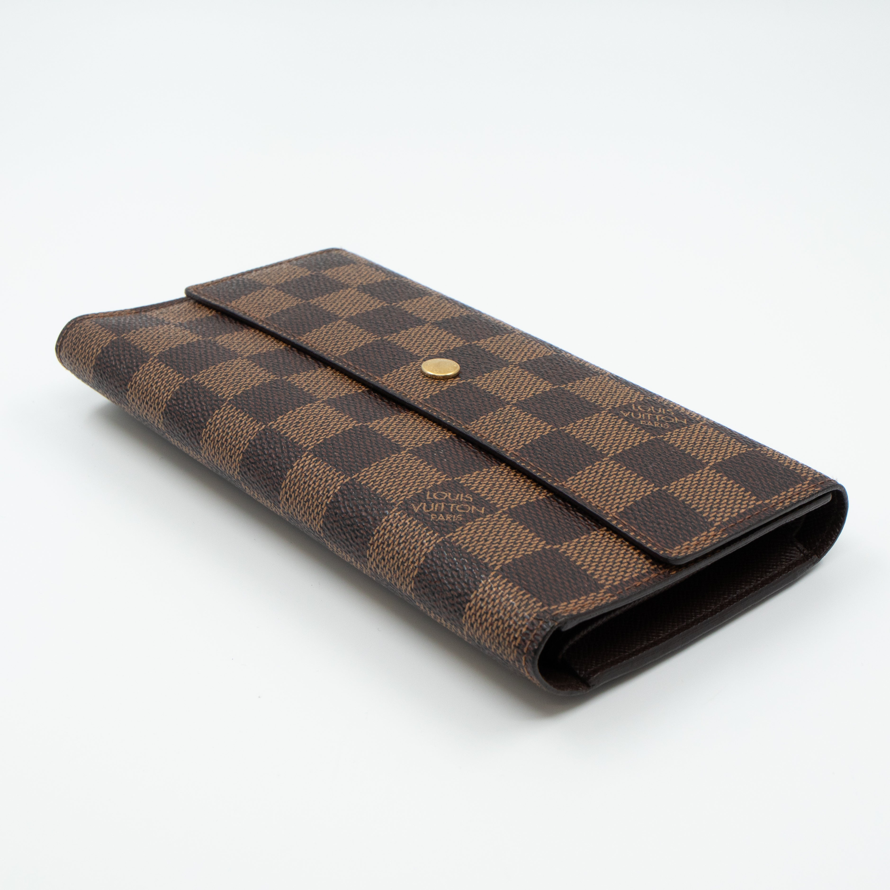 Porte Tresor International Wallet Damier Ebene