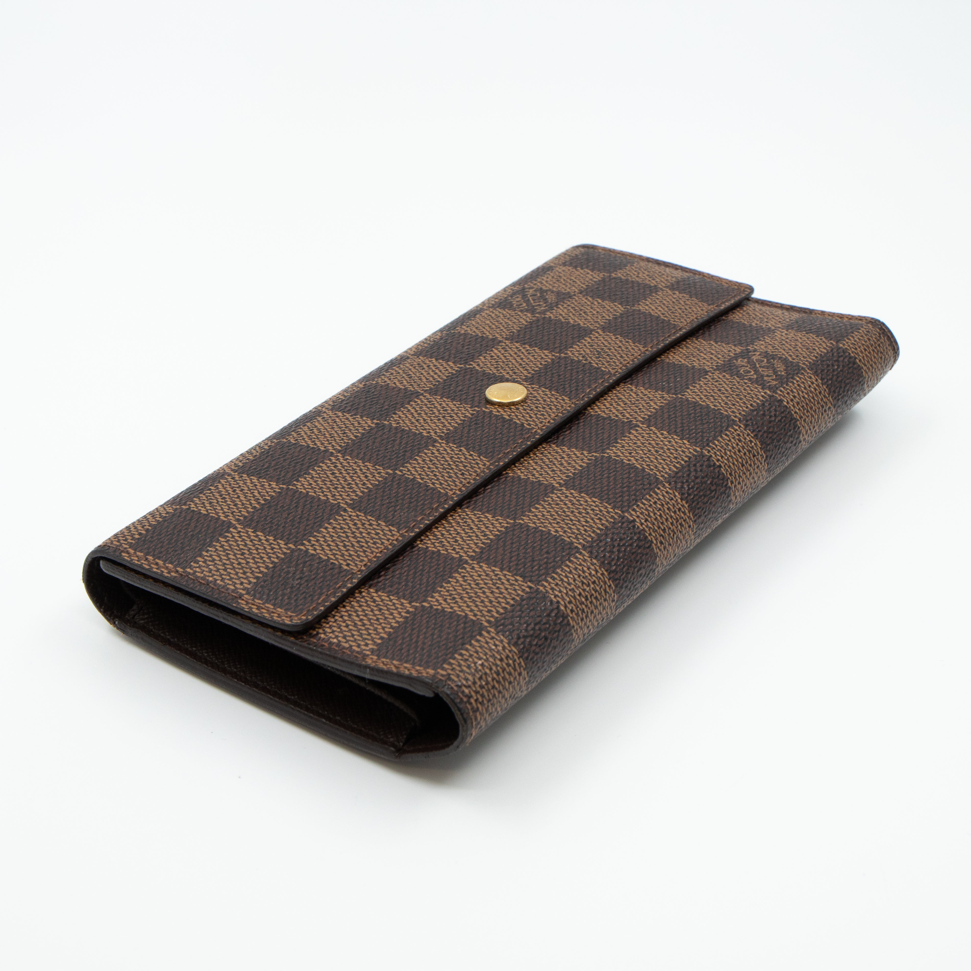 Porte Tresor International Wallet Damier Ebene