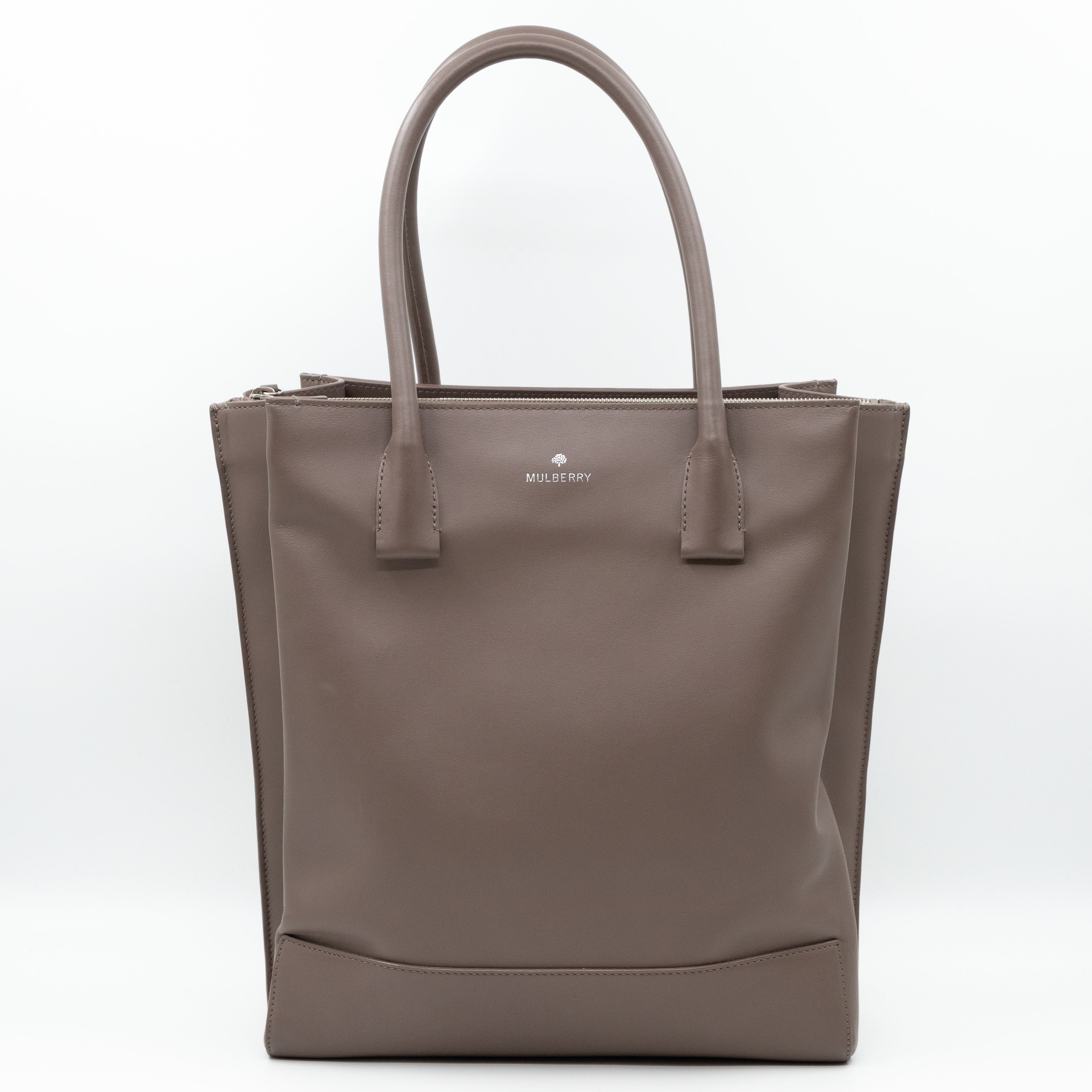 Arundel Tote Grey Leather