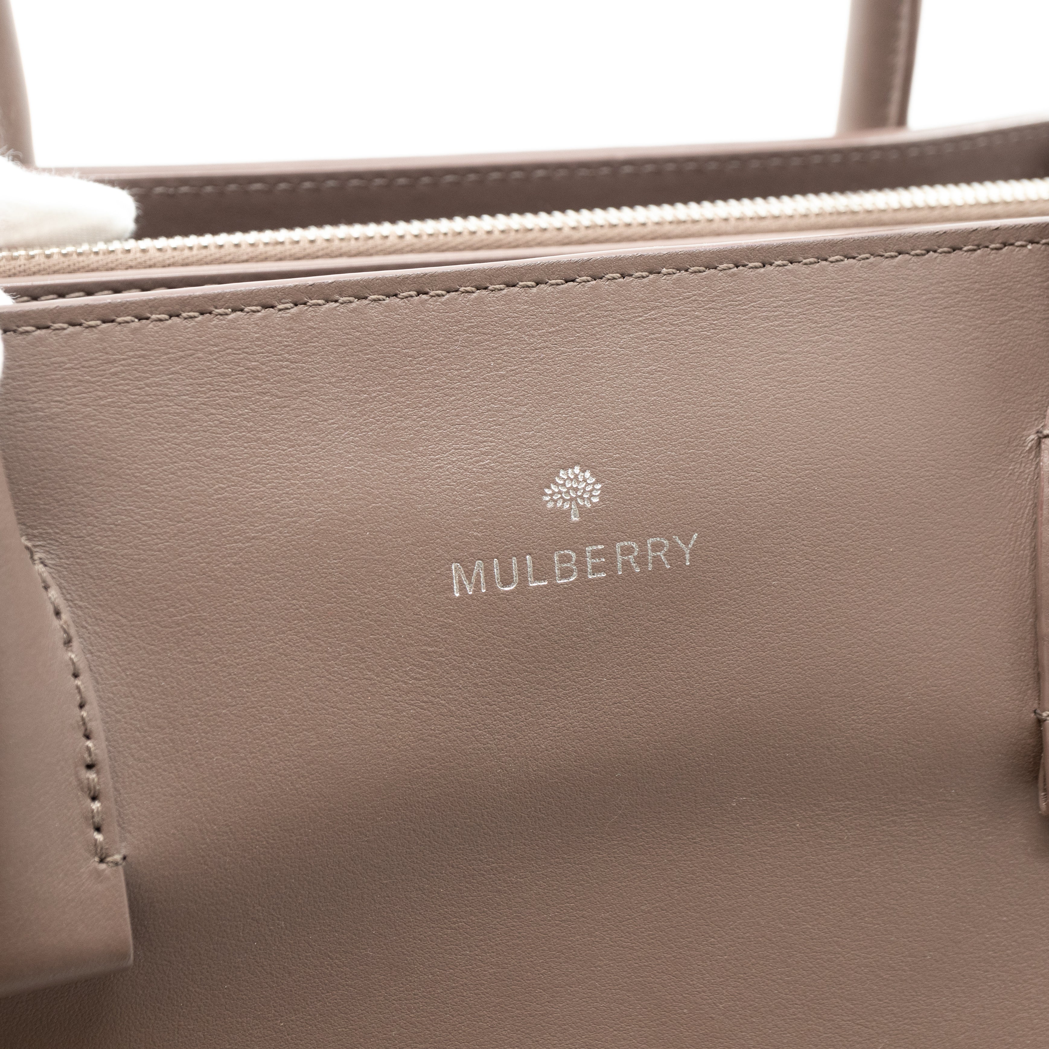 Arundel Tote Grey Leather