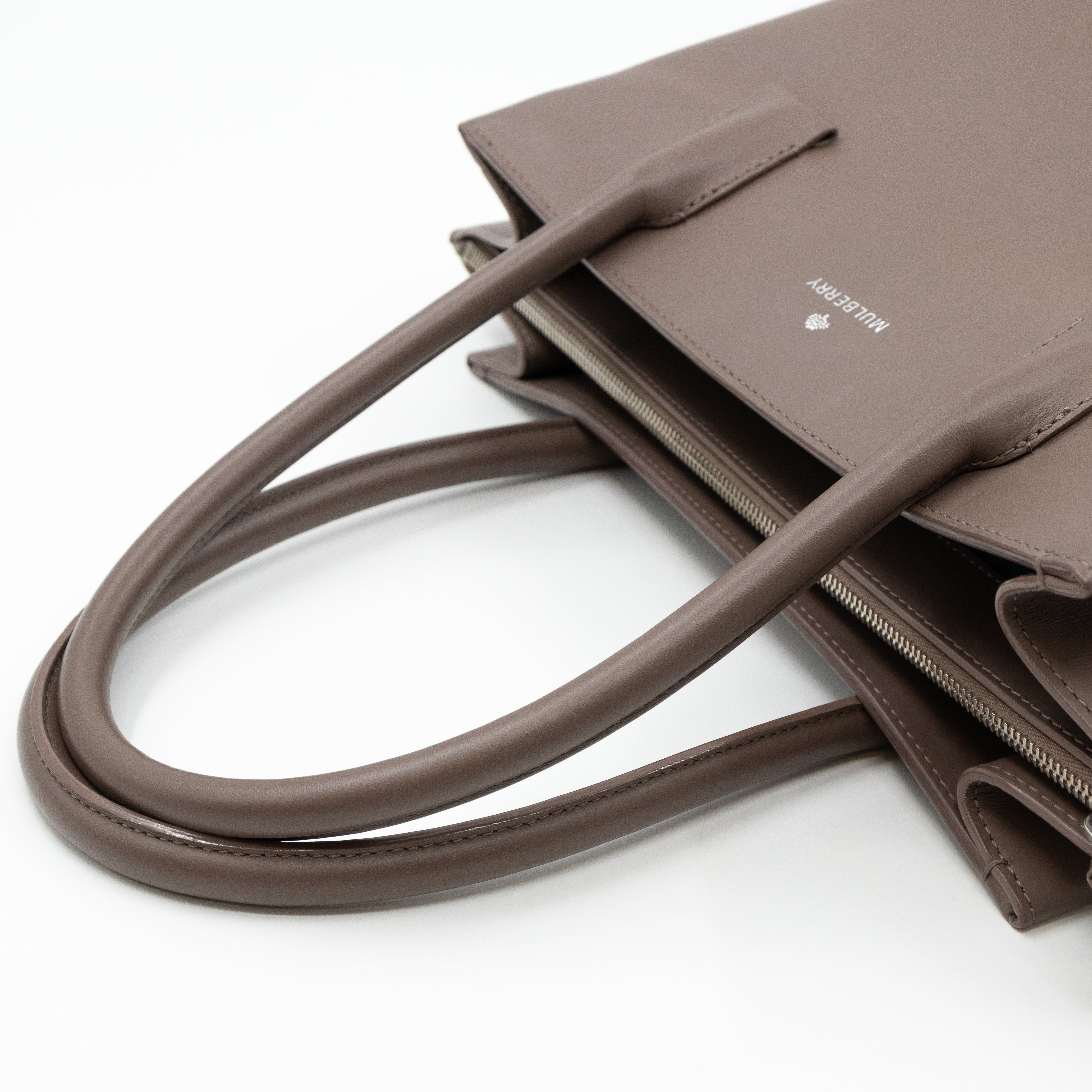 Arundel Tote Grey Leather