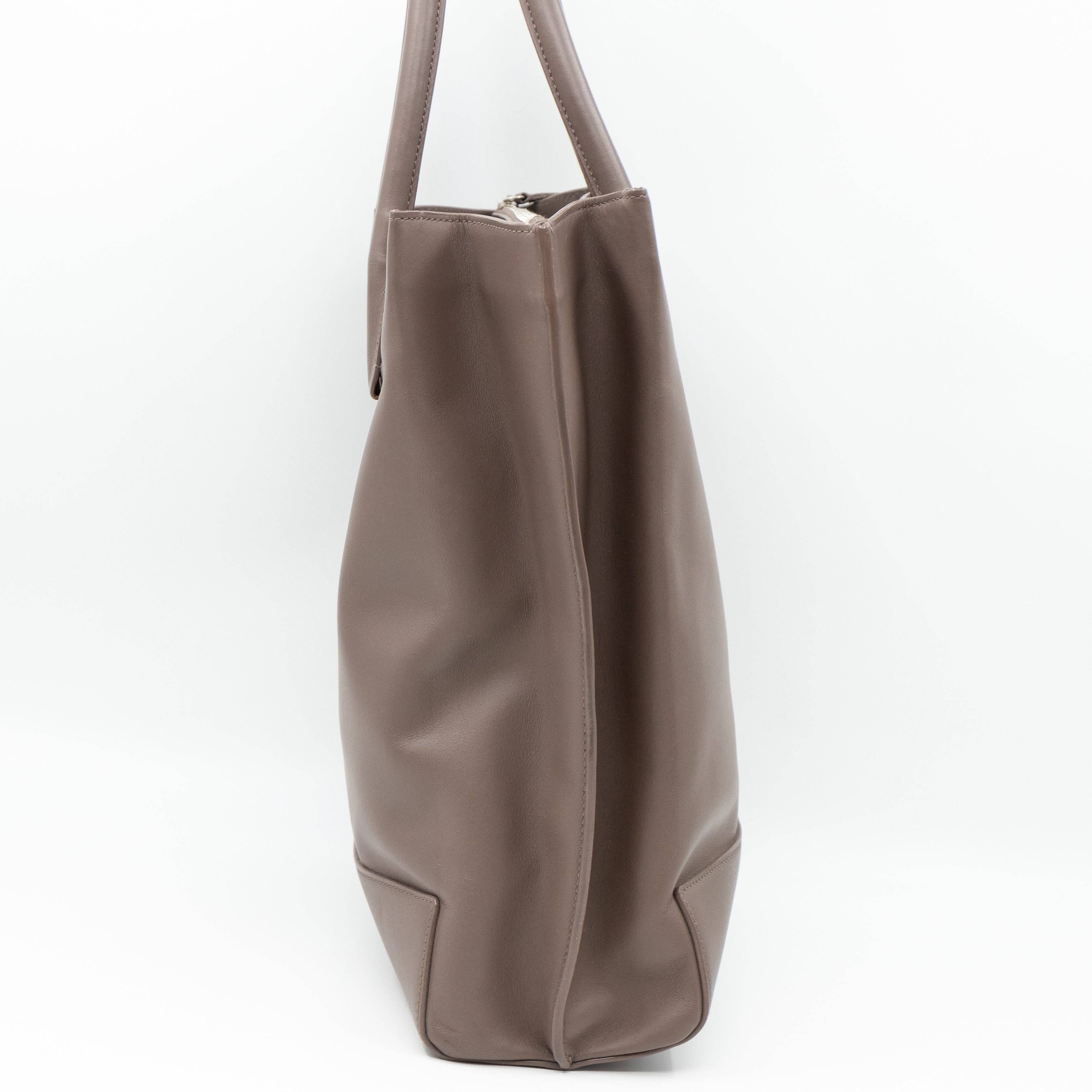 Arundel Tote Grey Leather