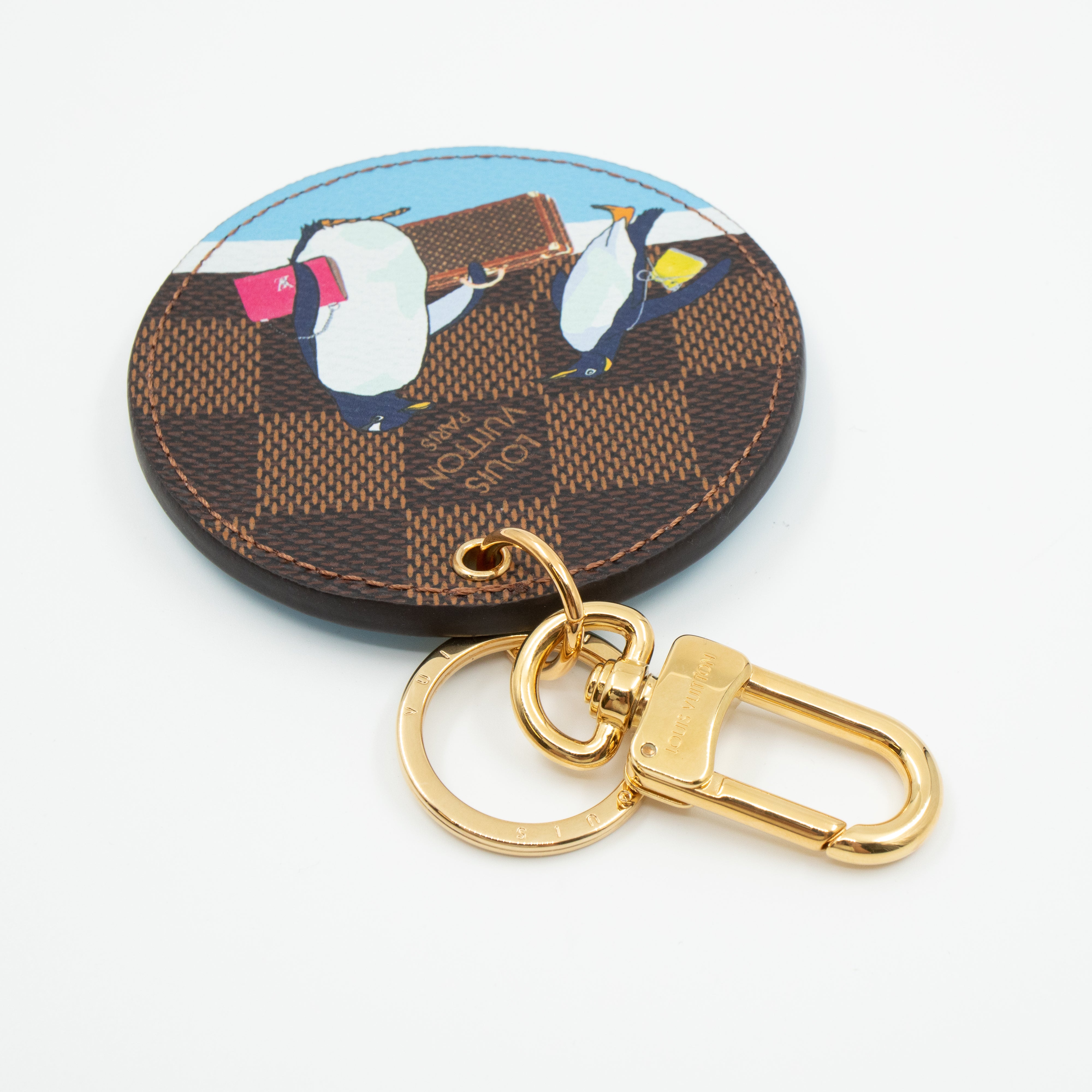 Illustre Charm Christmas Penguin Damier Ebene