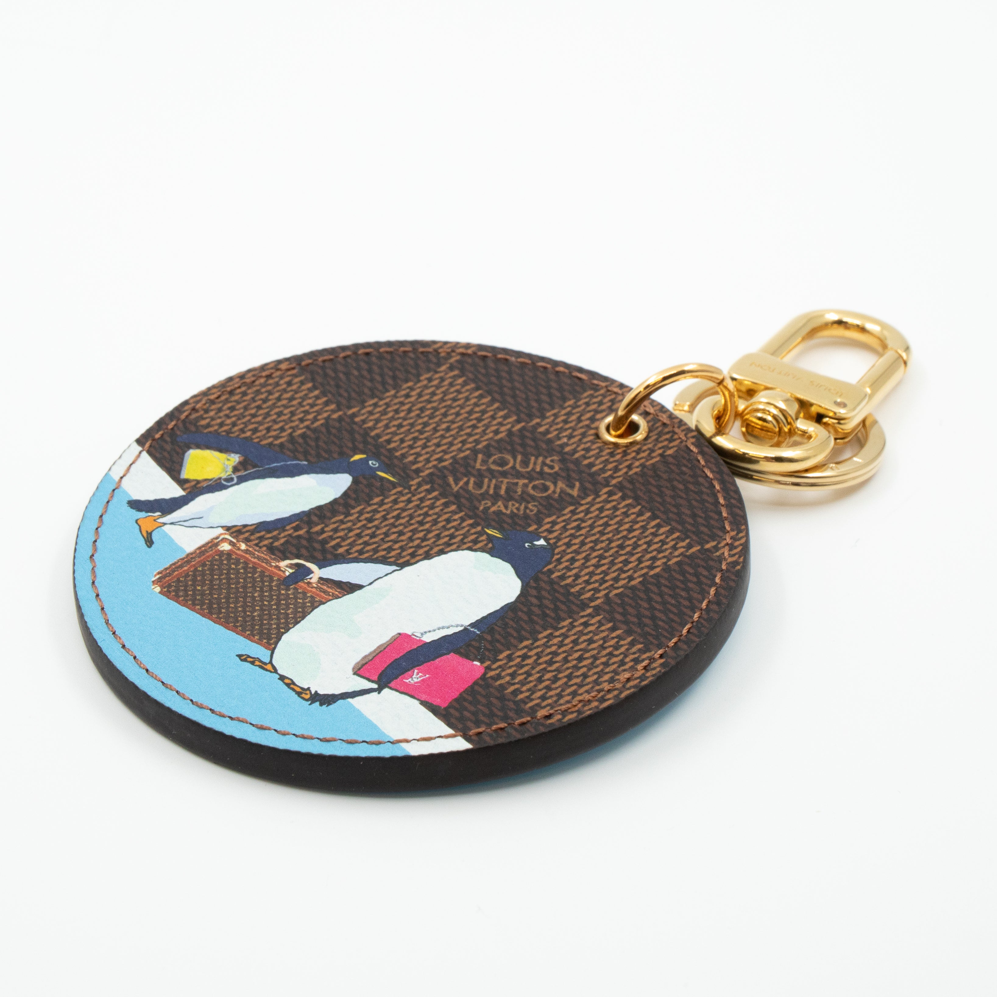 Illustre Charm Christmas Penguin Damier Ebene
