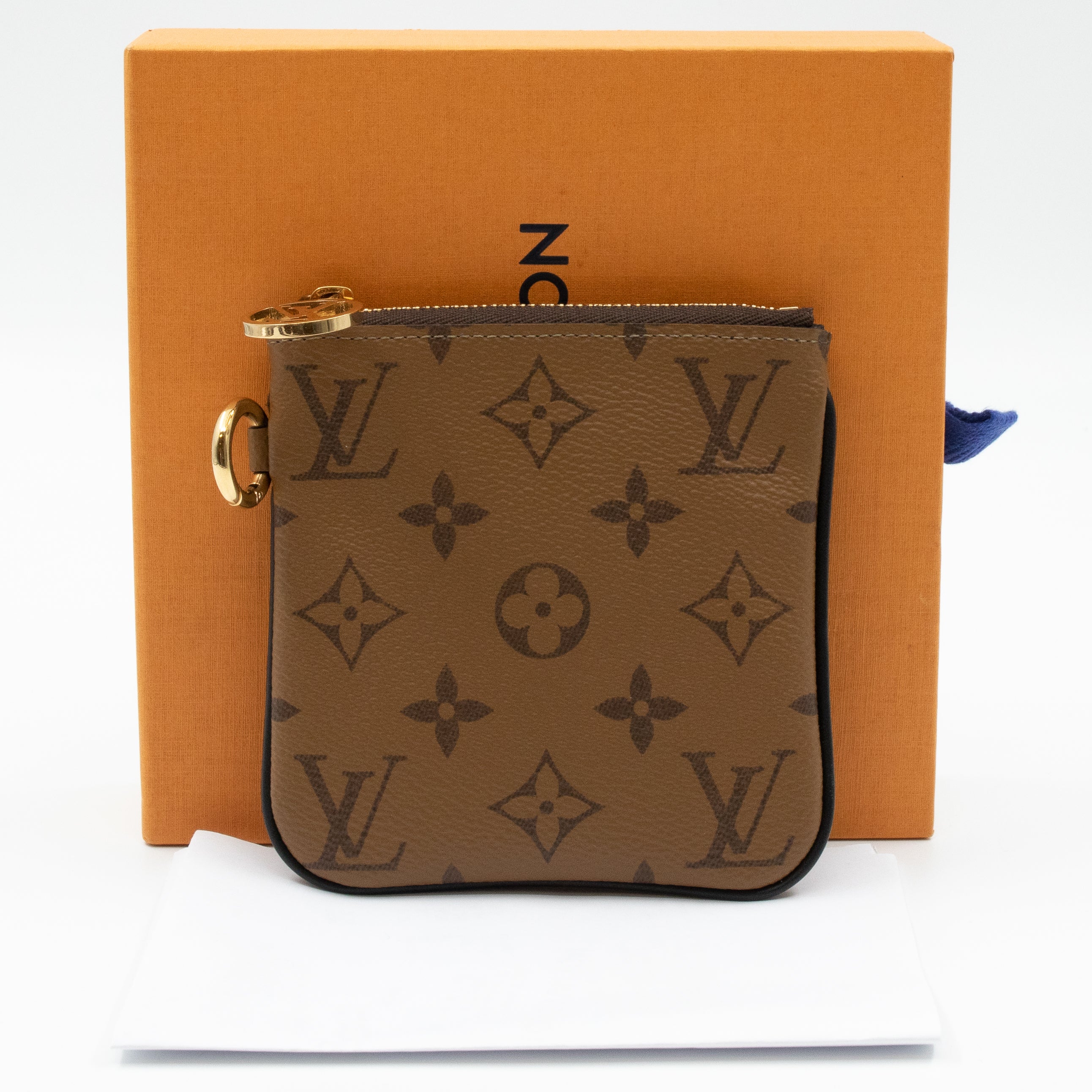 Trio Pouch Medium Monogram Reverse