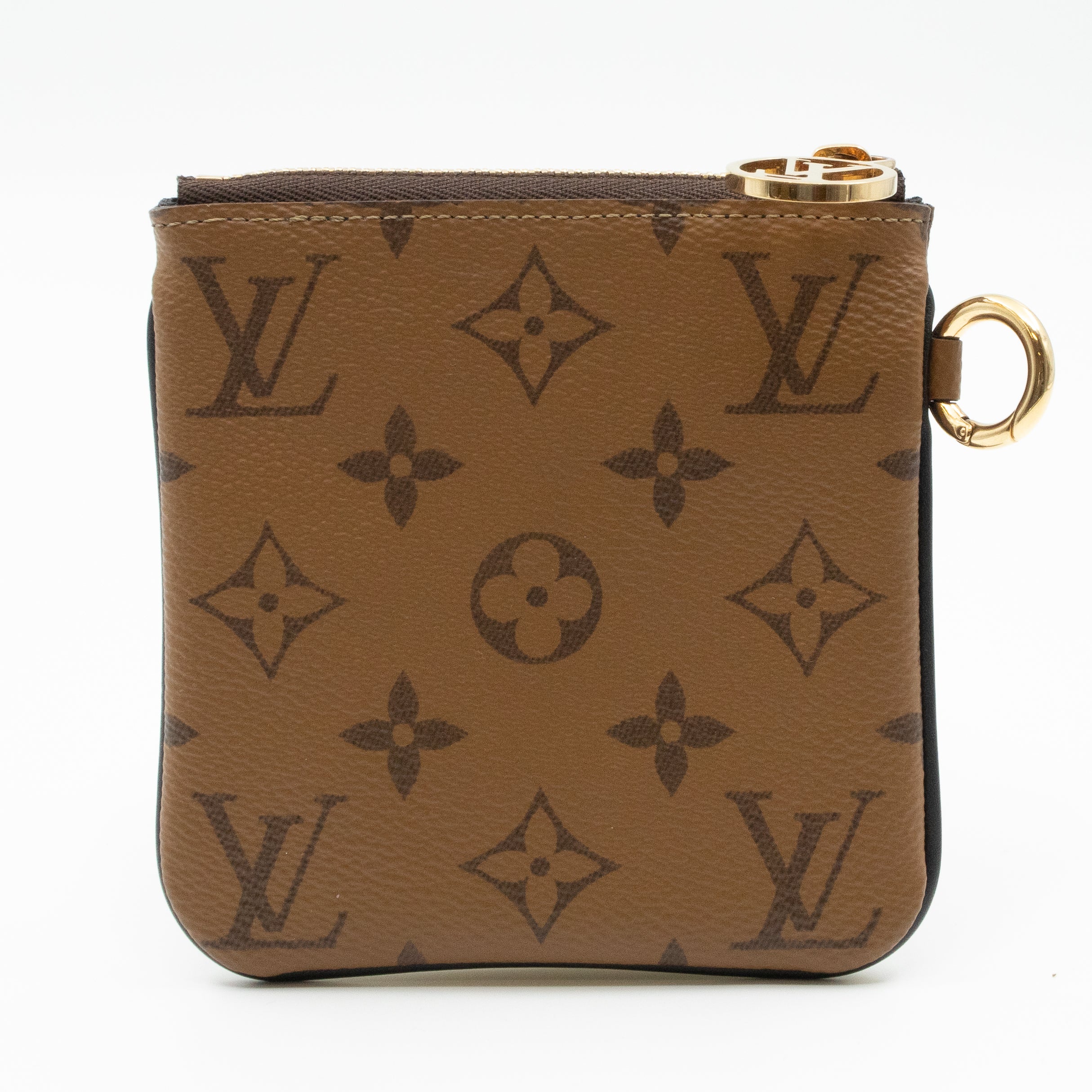 Trio Pouch Medium Monogram Reverse