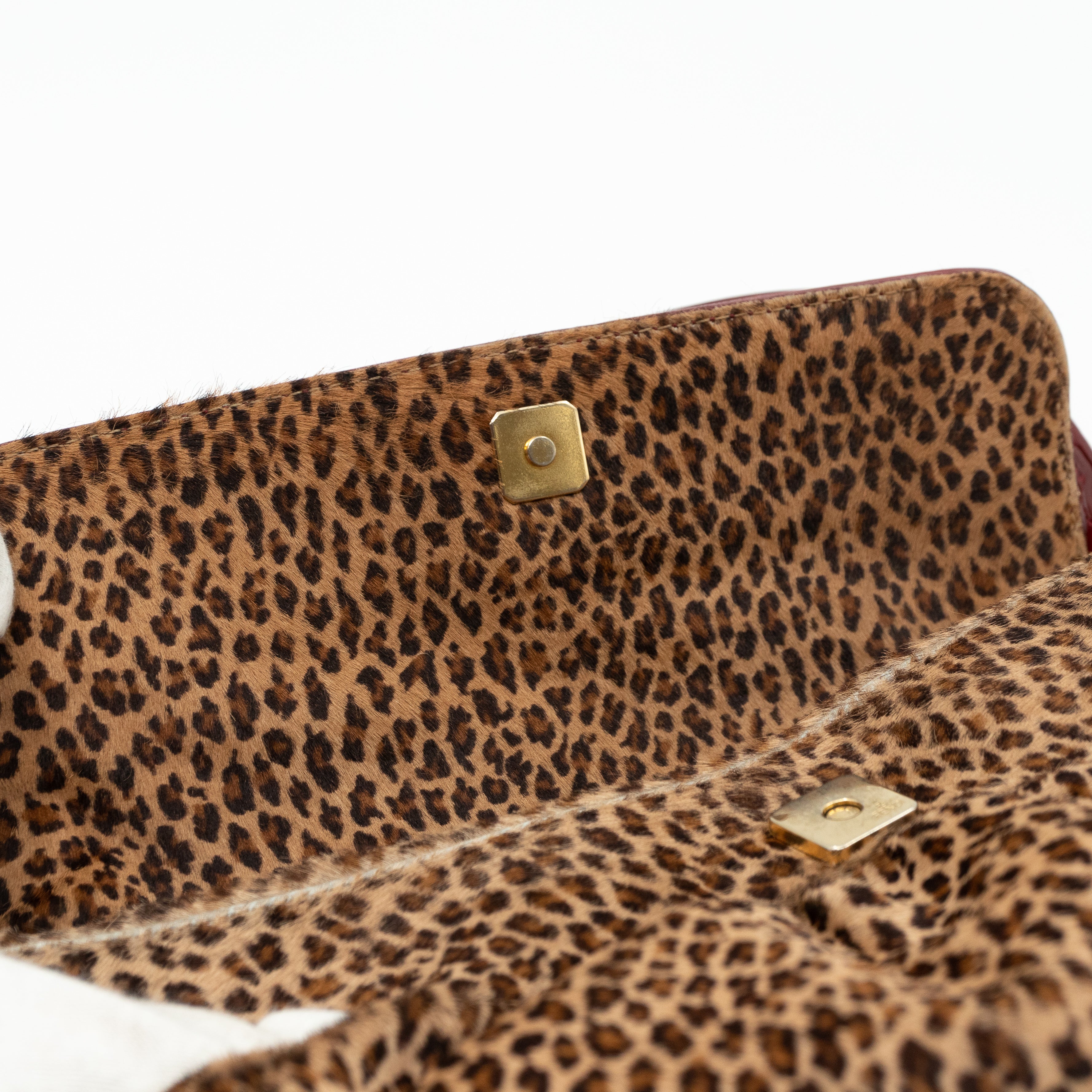 Chef Leopard Print Pony Hair