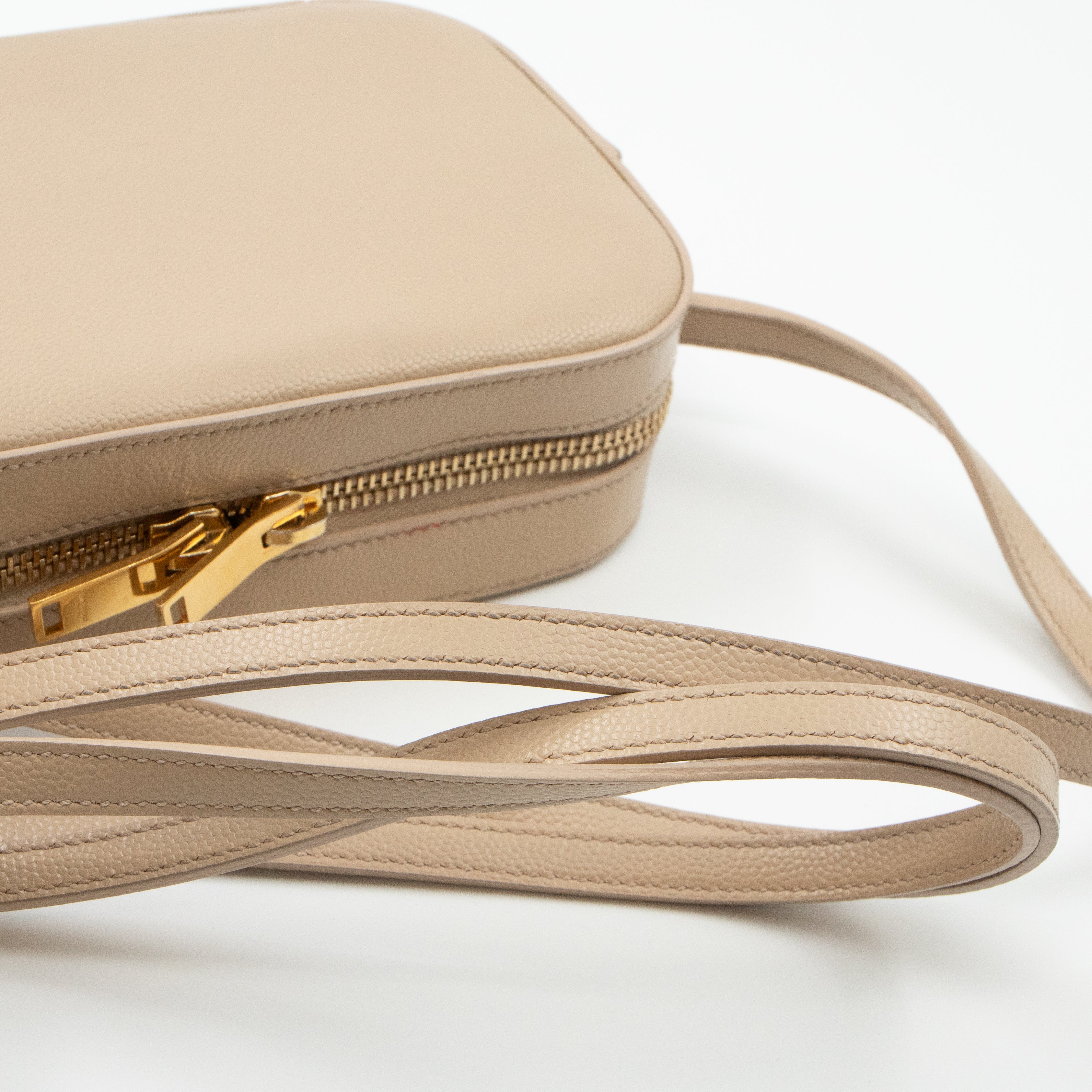 Monogram Camera Bag Beige