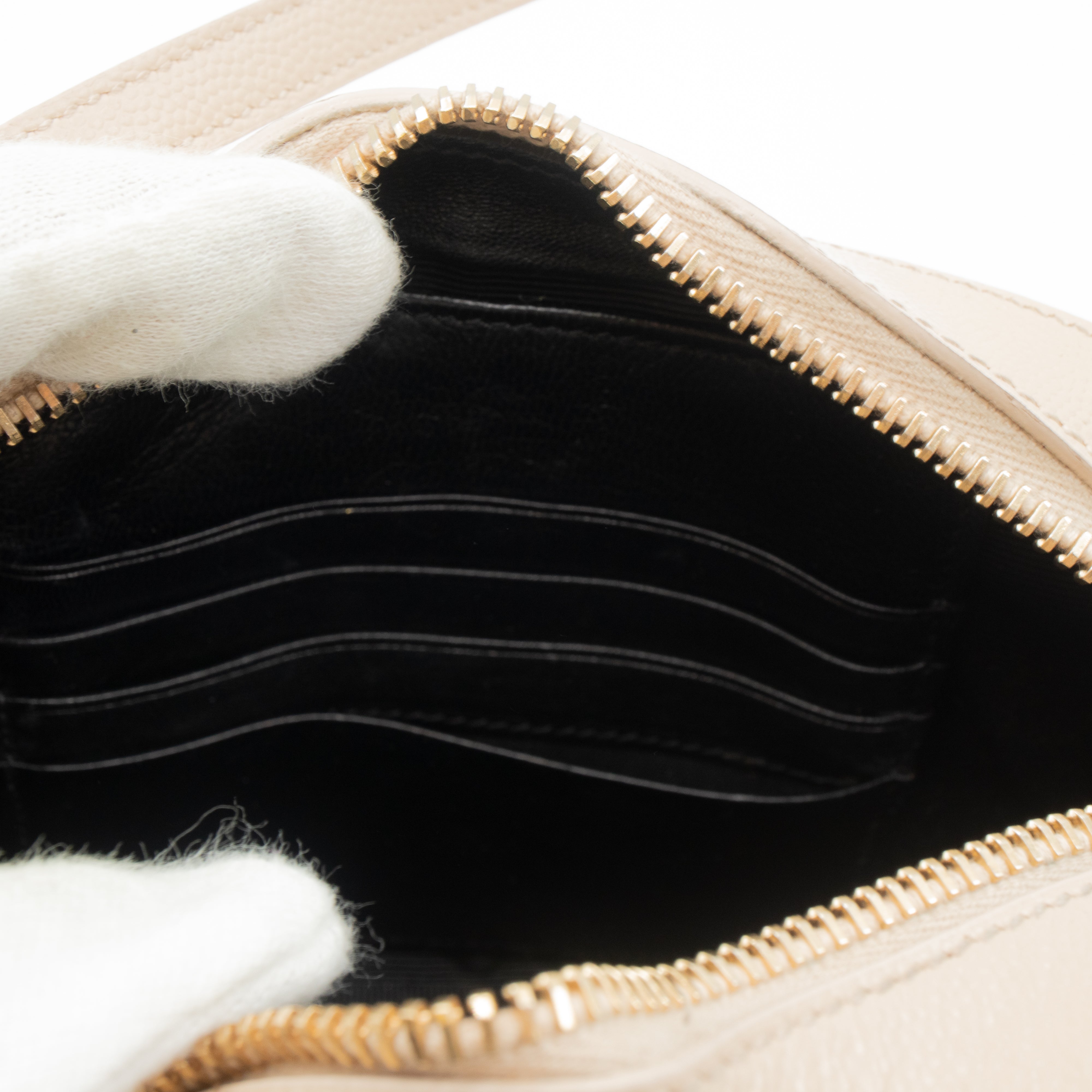 Monogram Camera Bag Beige