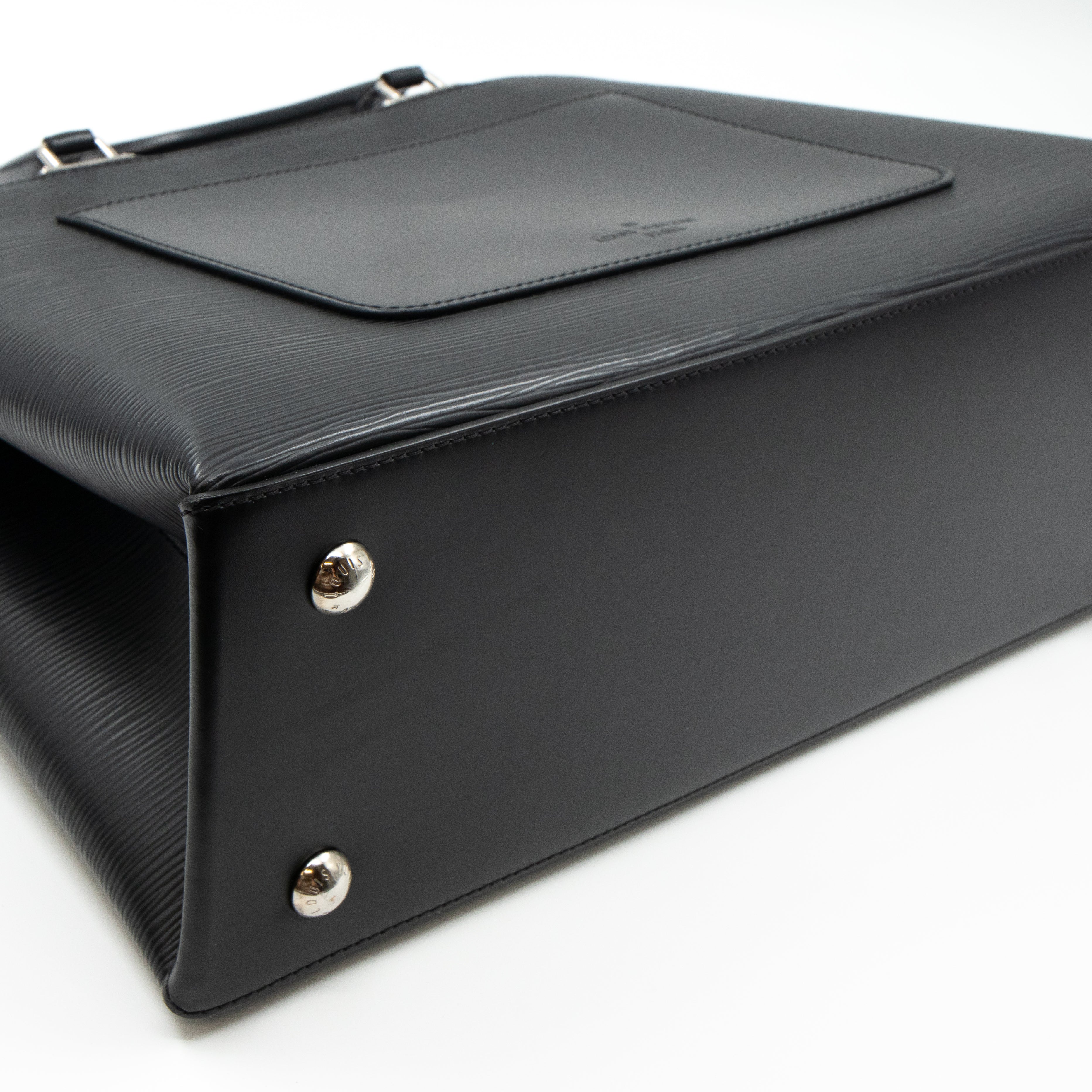Kleber MM Black Epi Leather