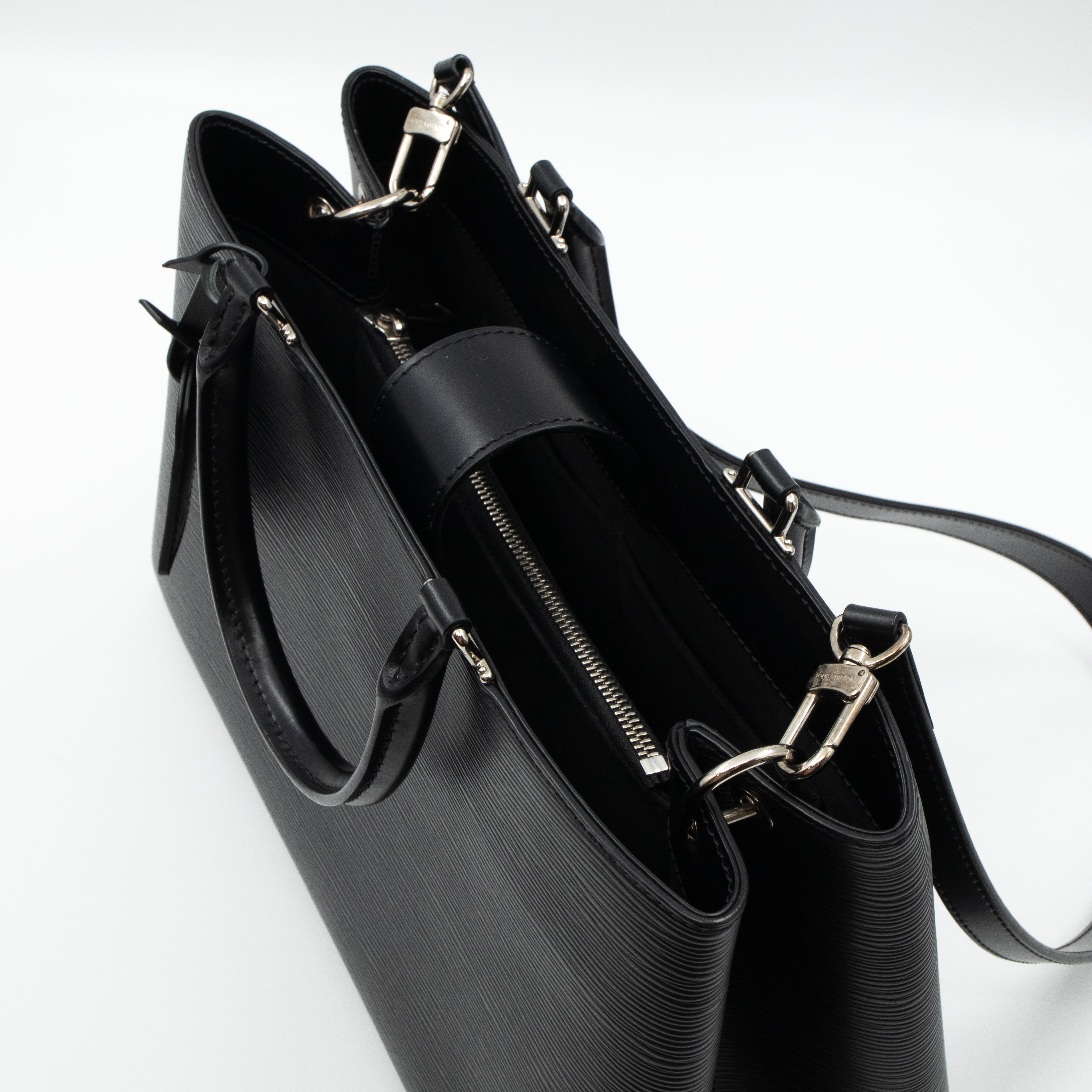 Kleber MM Black Epi Leather