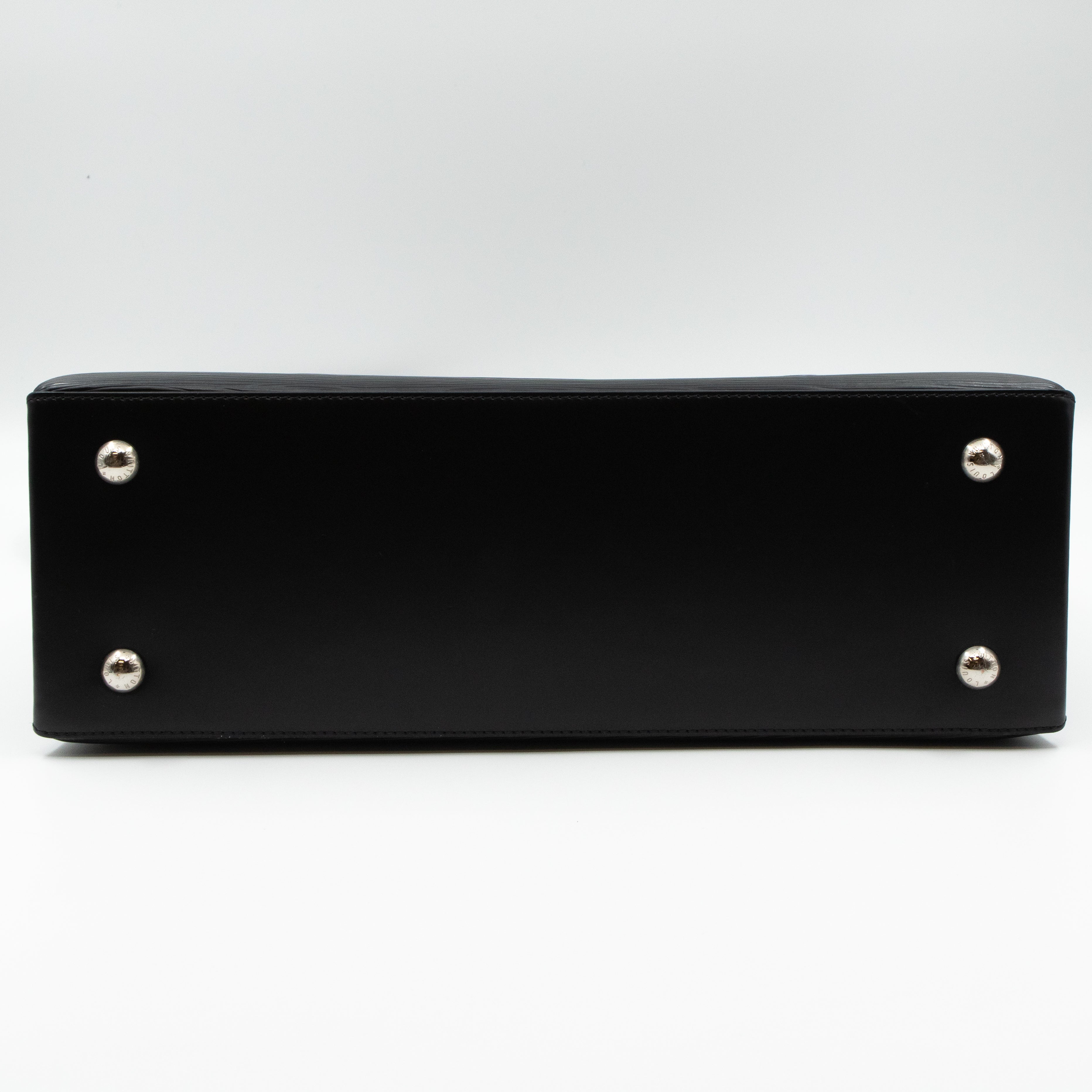 Kleber MM Black Epi Leather
