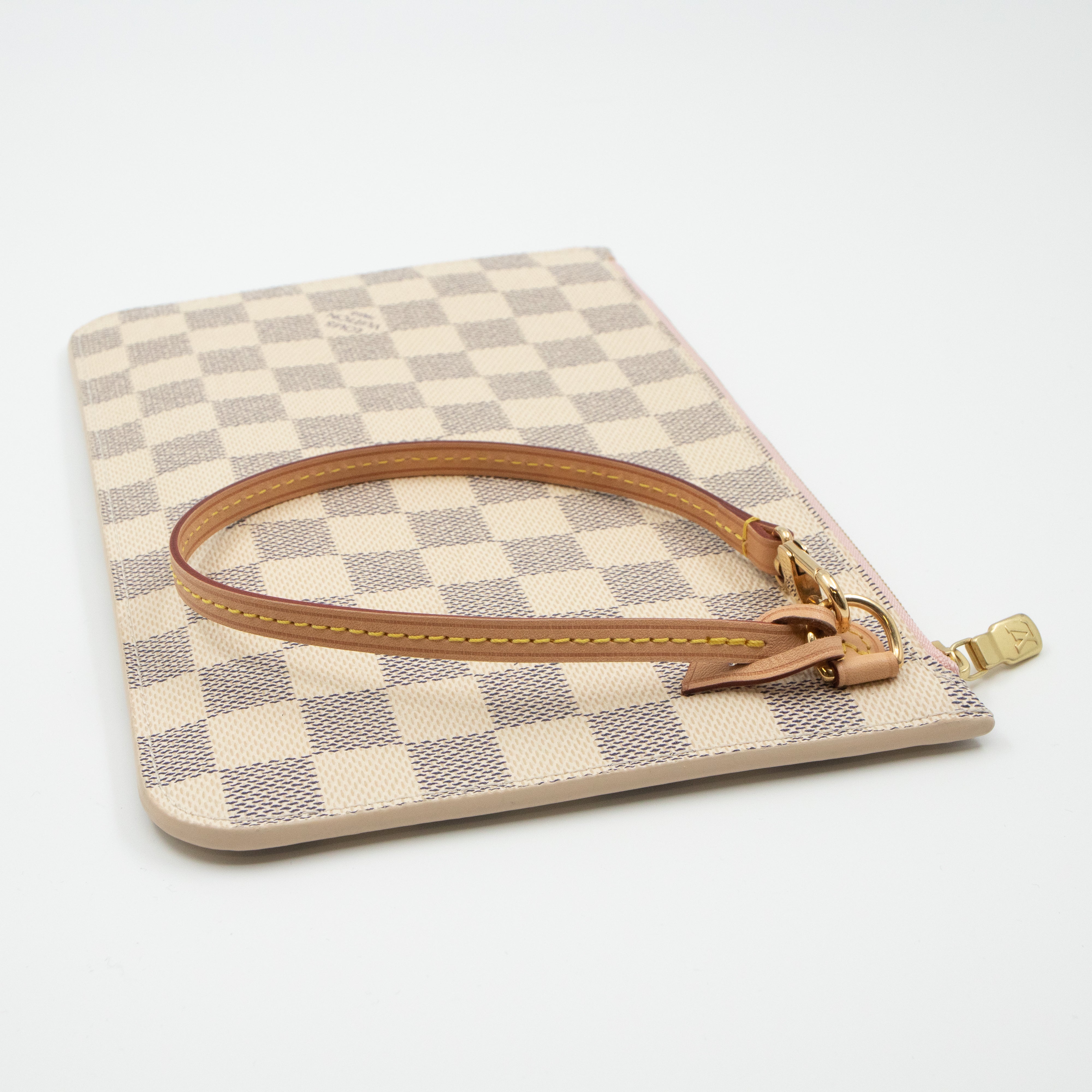 Neverfull Pochette Damier Azur