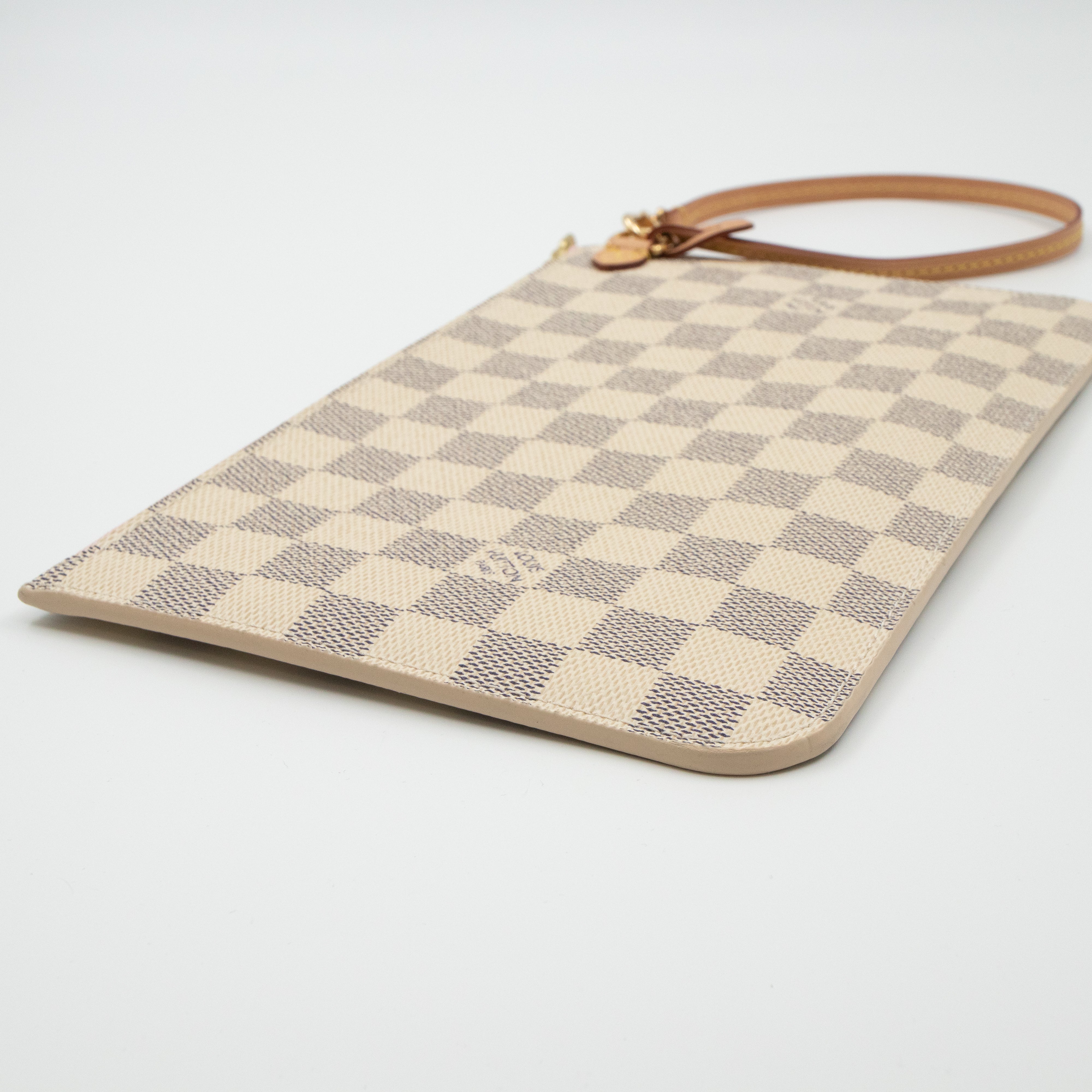 Neverfull Pochette Damier Azur