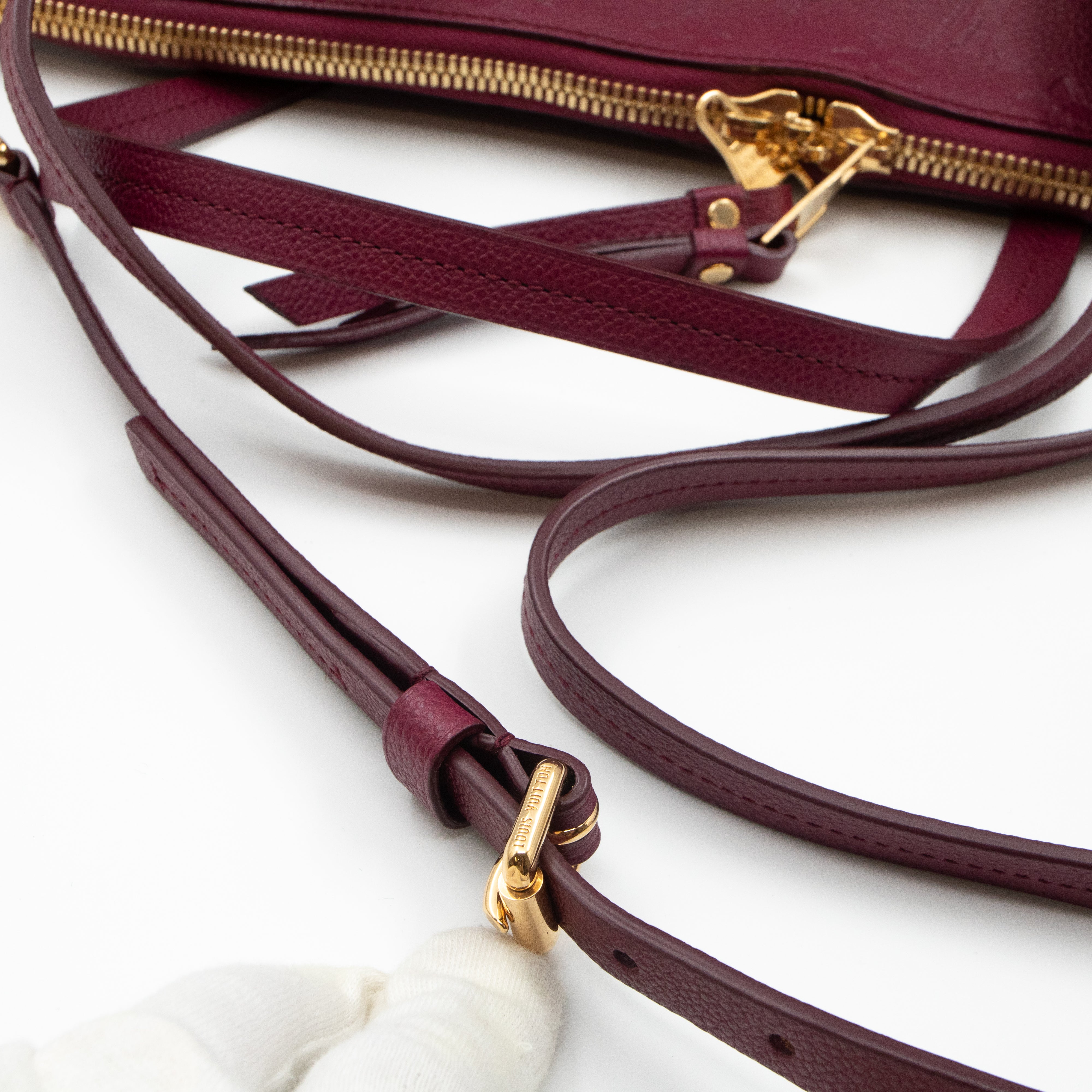 Lumineuse PM Monogram Empreinte Burgundy