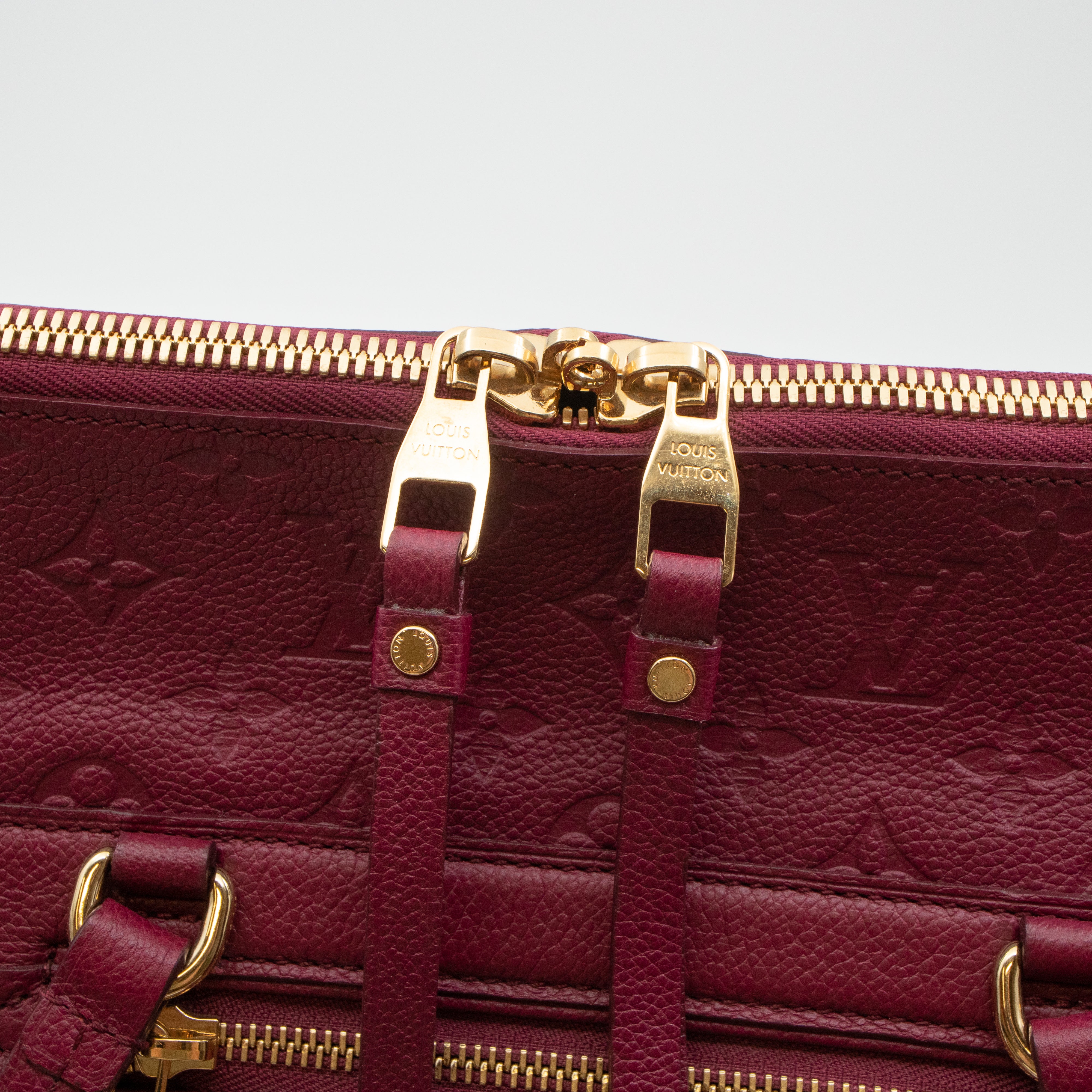 Lumineuse PM Monogram Empreinte Burgundy