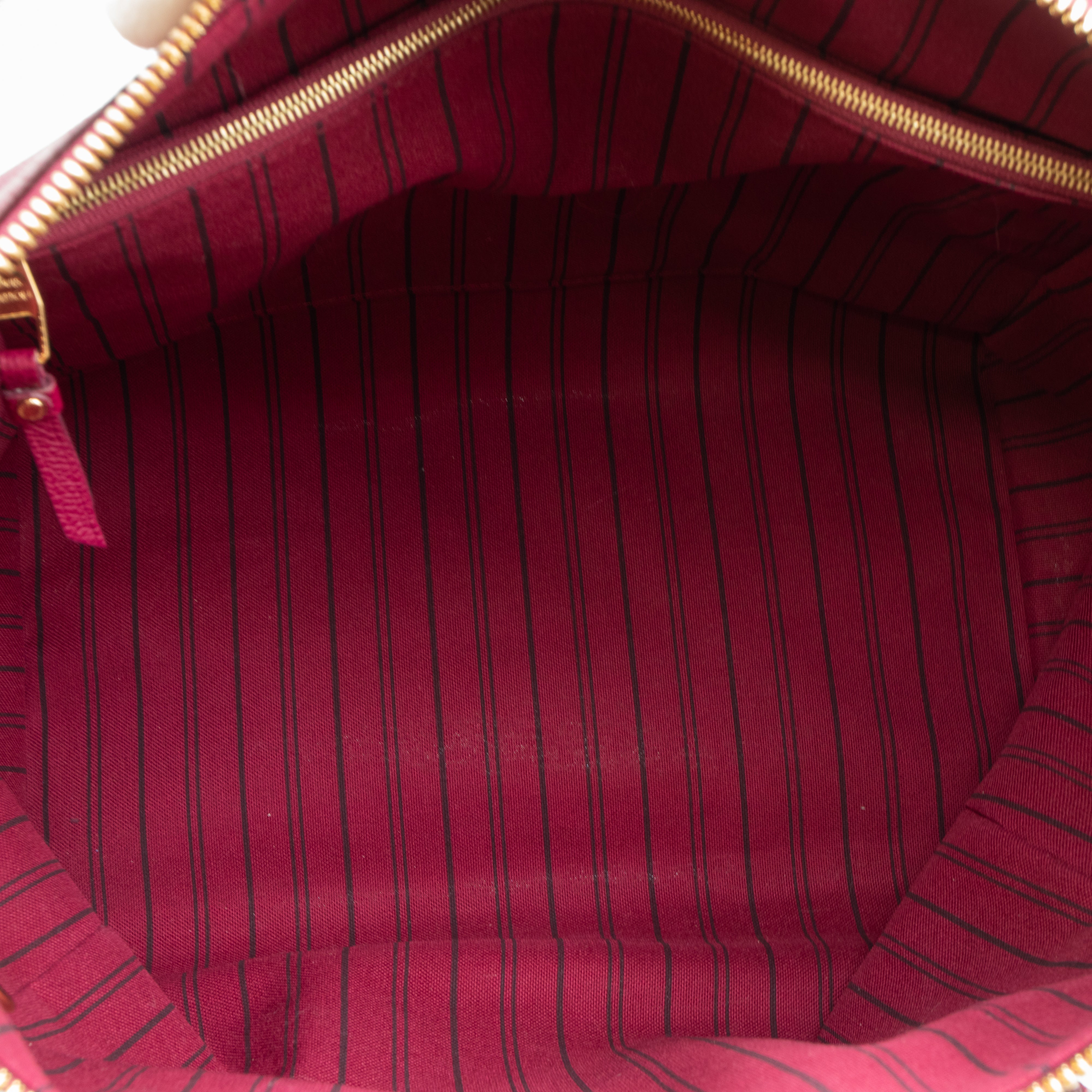 Lumineuse PM Monogram Empreinte Burgundy