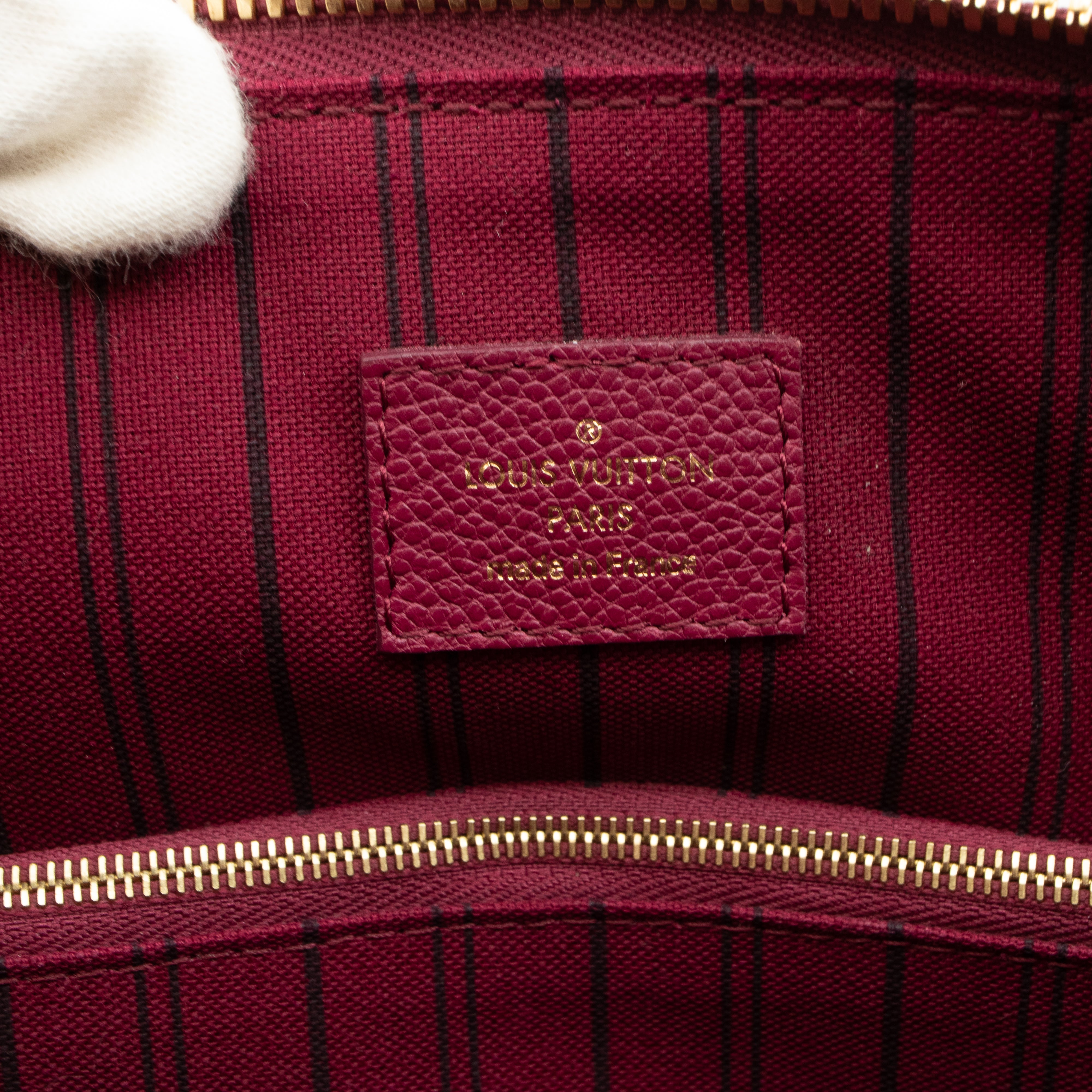 Lumineuse PM Monogram Empreinte Burgundy