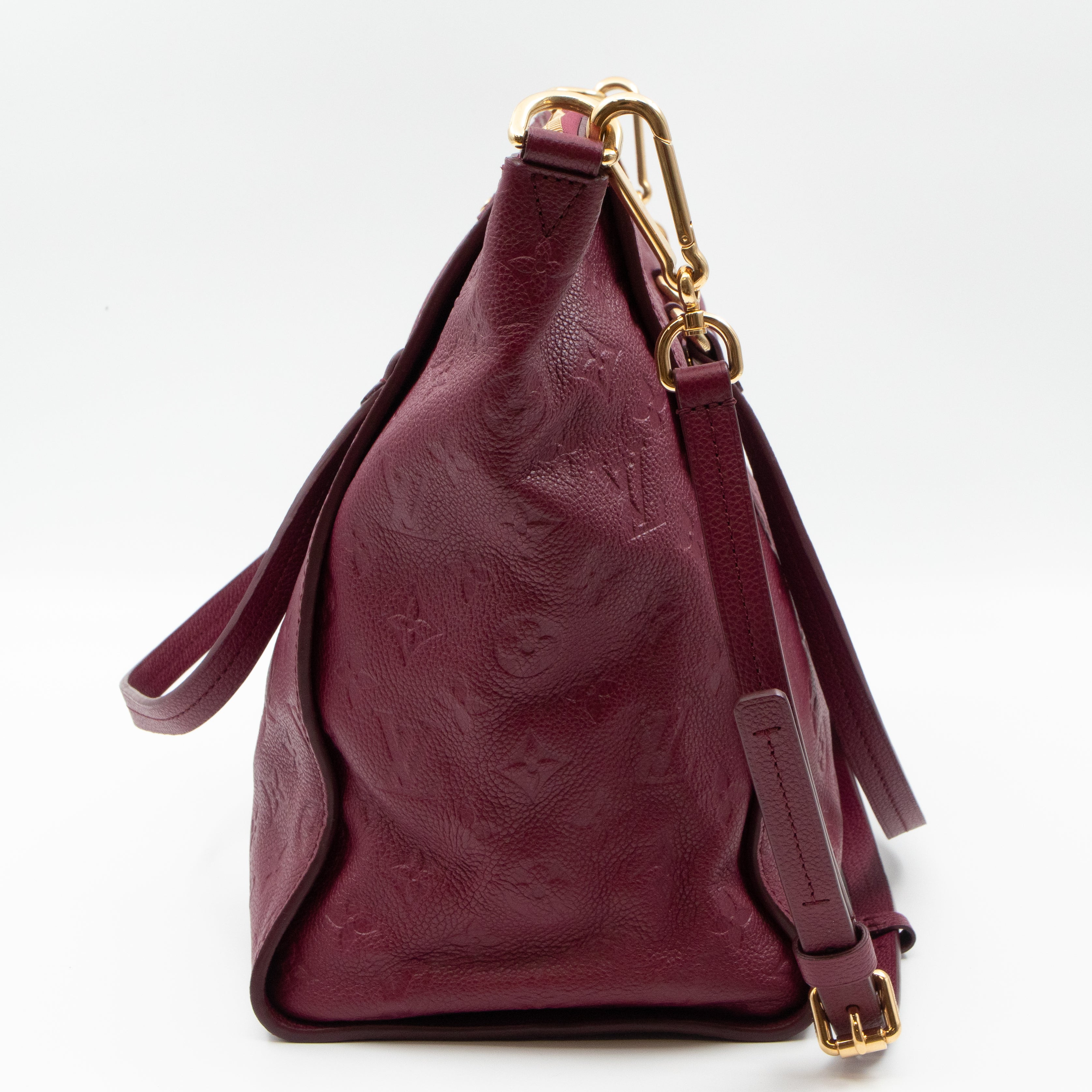 Lumineuse PM Monogram Empreinte Burgundy