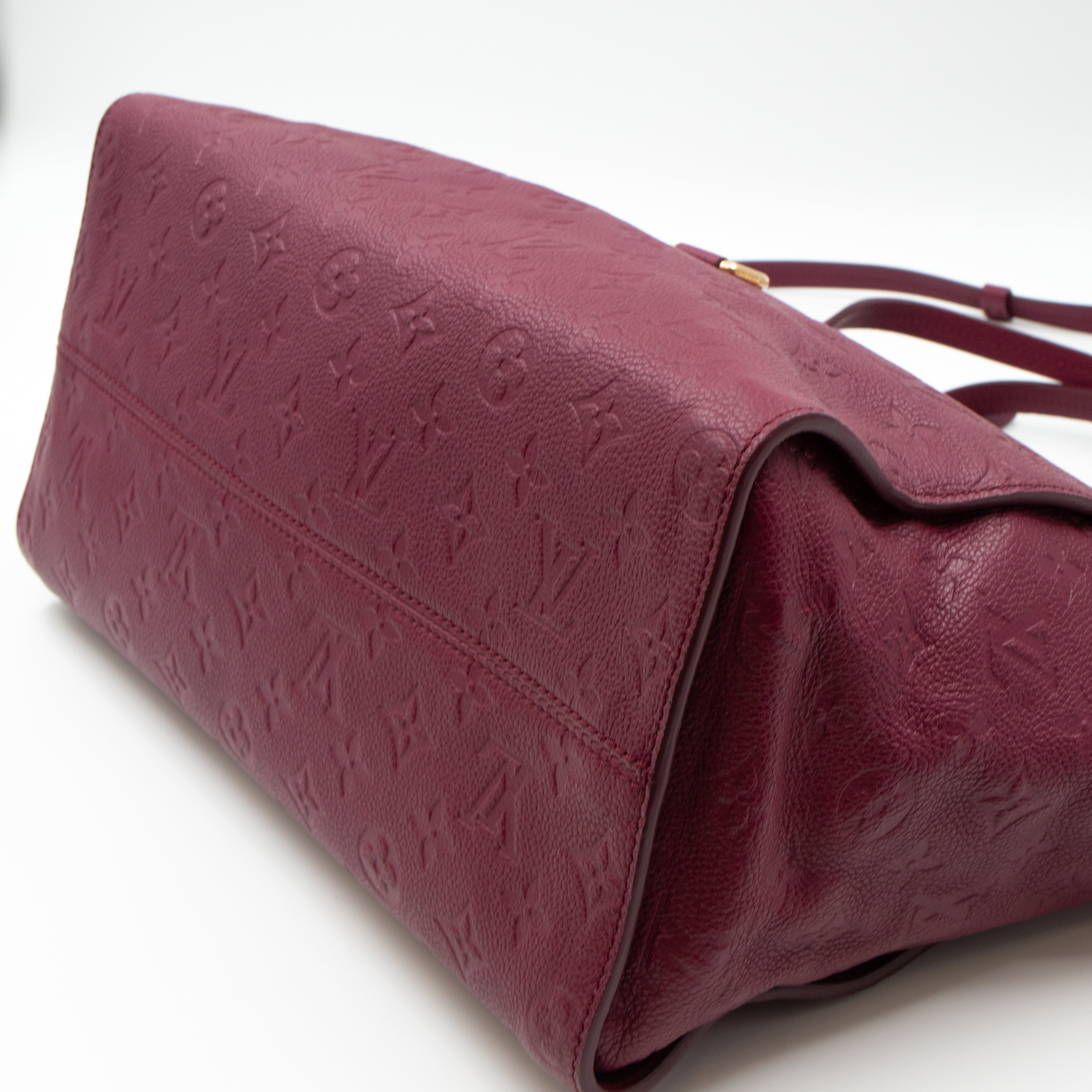 Lumineuse PM Monogram Empreinte Burgundy