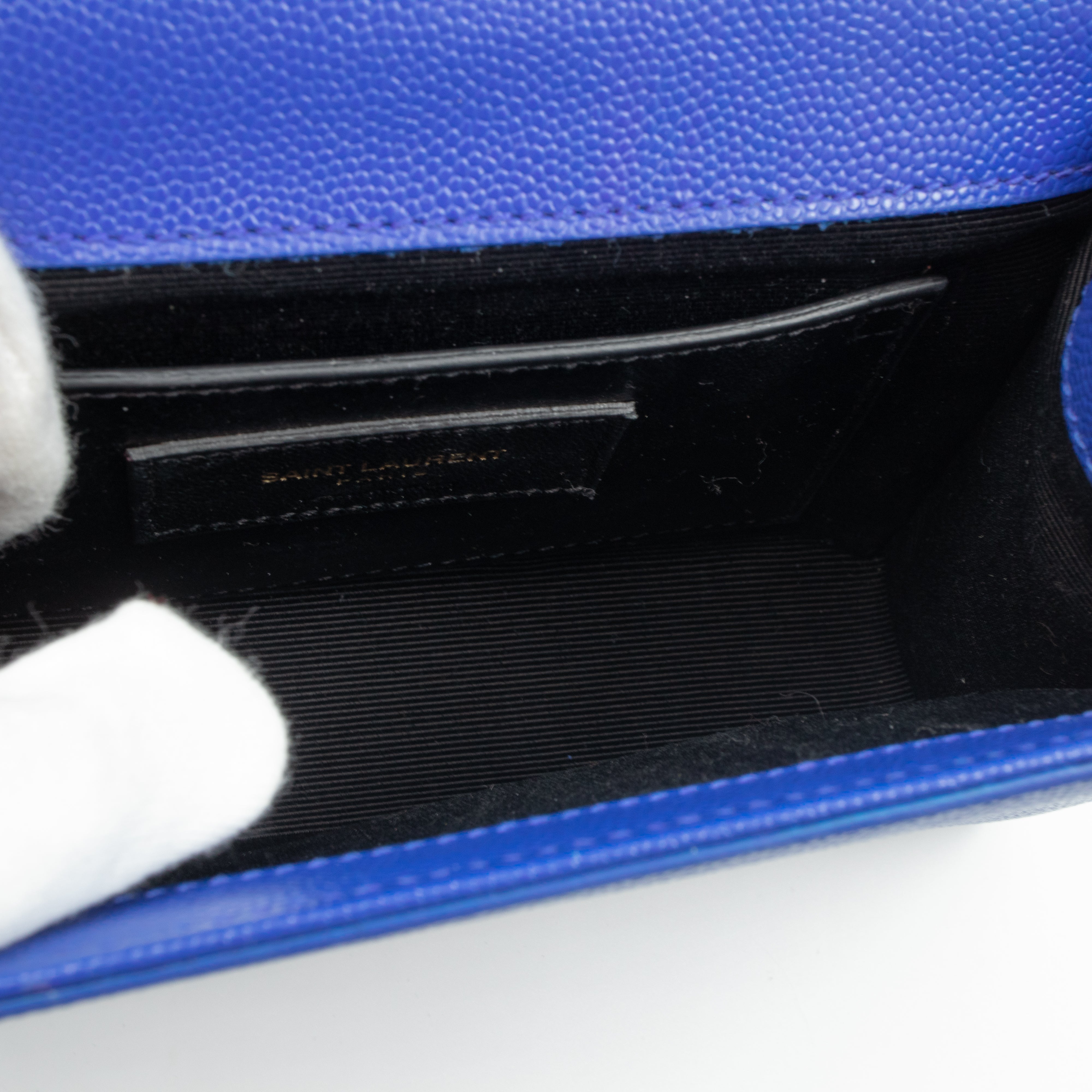 Monogram Kate Small Royal Blue Leather