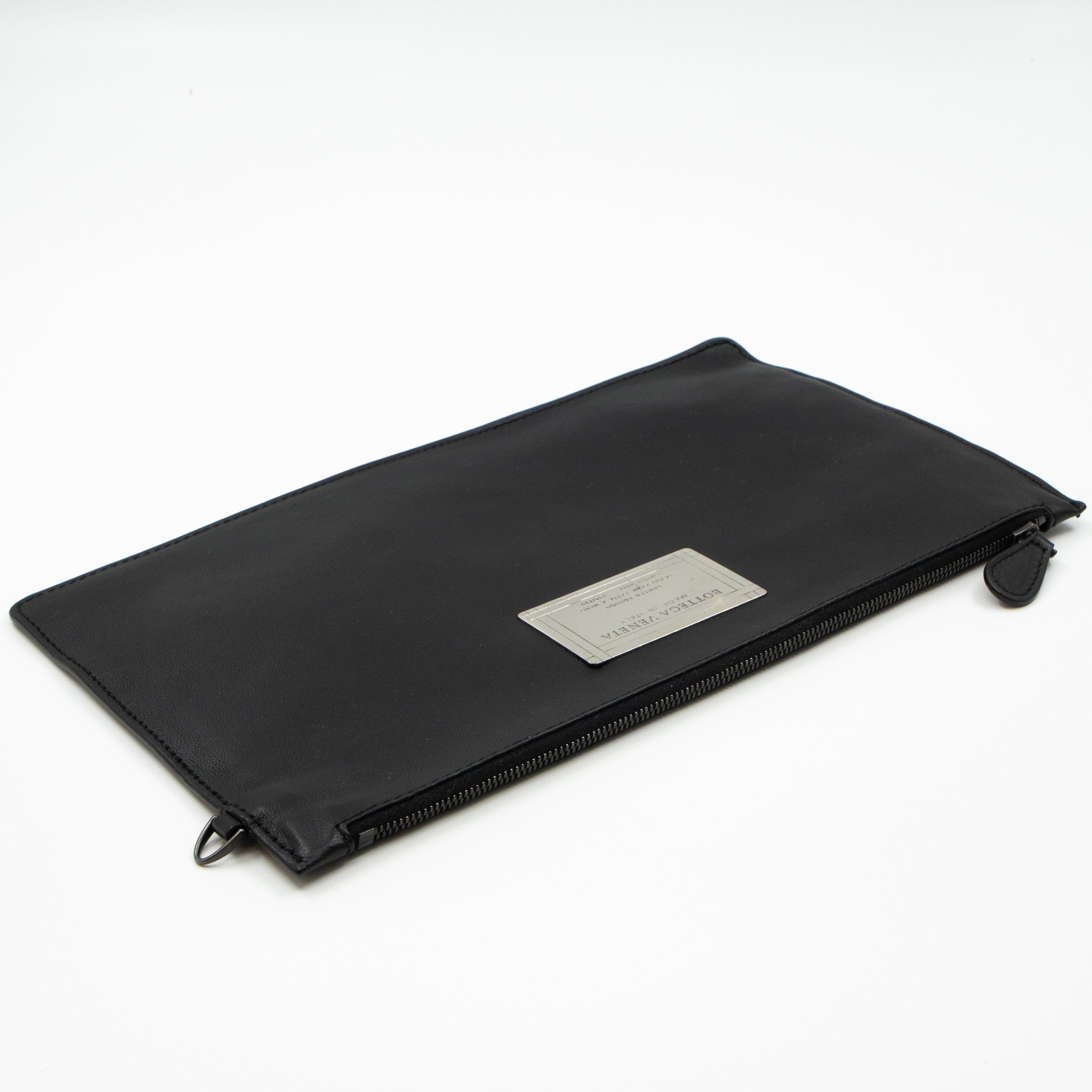 Intrecciato Cabat Tote Large Black Leather