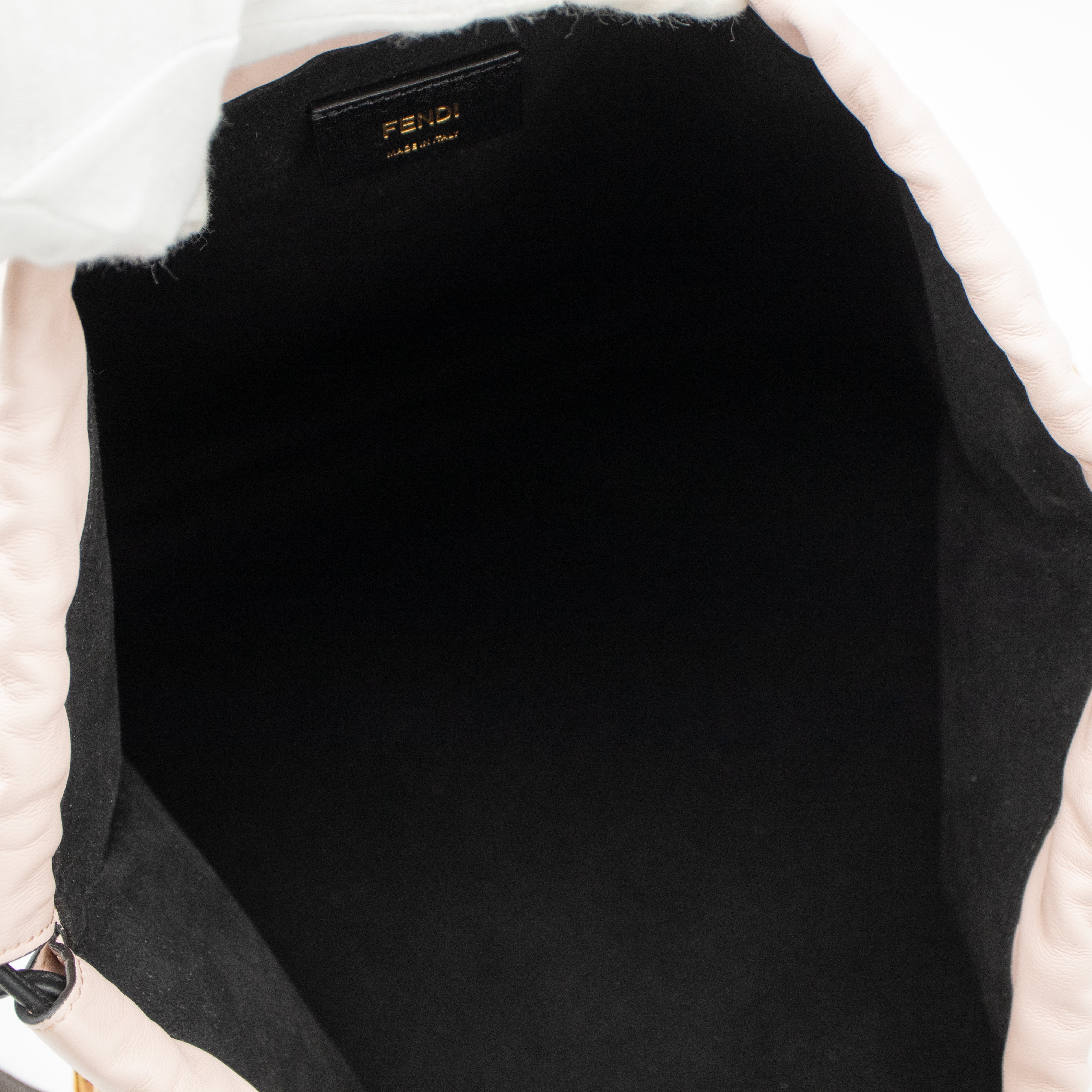 Fendi Pack Pouch Medium Light Pink Leather